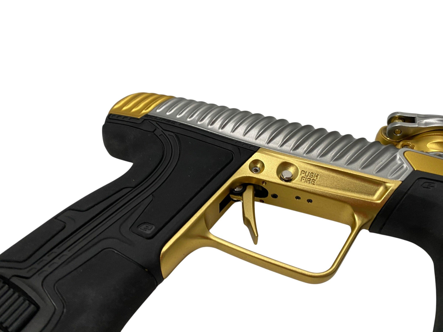 Used Planet Eclipse TWISTER CS3 Silver/Gold Paintball Gun with Mech Kit Paintball Gun from CPXBrosPaintball Buy/Sell/Trade Paintball Markers, New Paintball Guns, Paintball Hoppers, Paintball Masks, and Hormesis Headbands