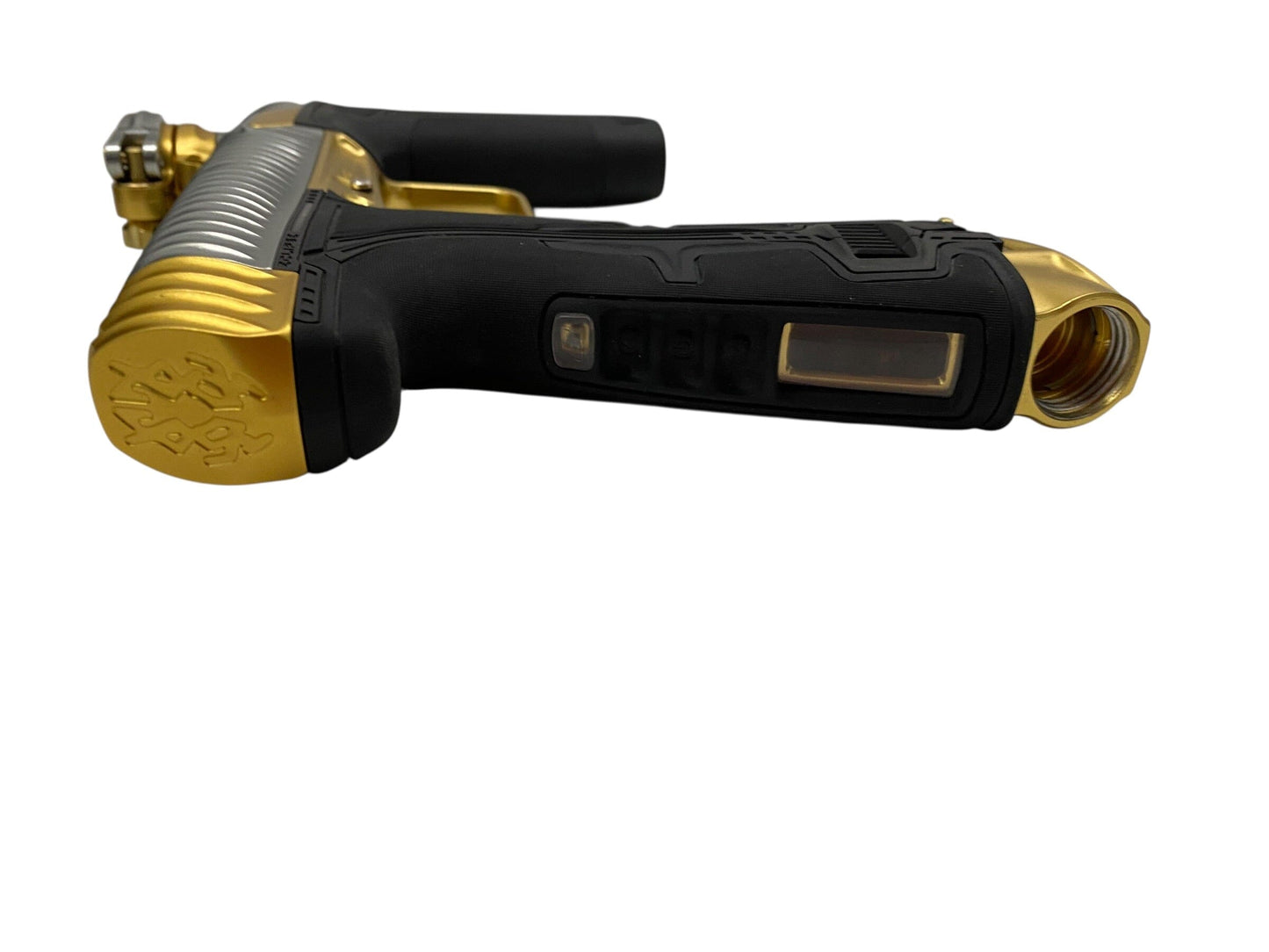 Used Planet Eclipse TWISTER CS3 Silver/Gold Paintball Gun with Mech Kit Paintball Gun from CPXBrosPaintball Buy/Sell/Trade Paintball Markers, New Paintball Guns, Paintball Hoppers, Paintball Masks, and Hormesis Headbands