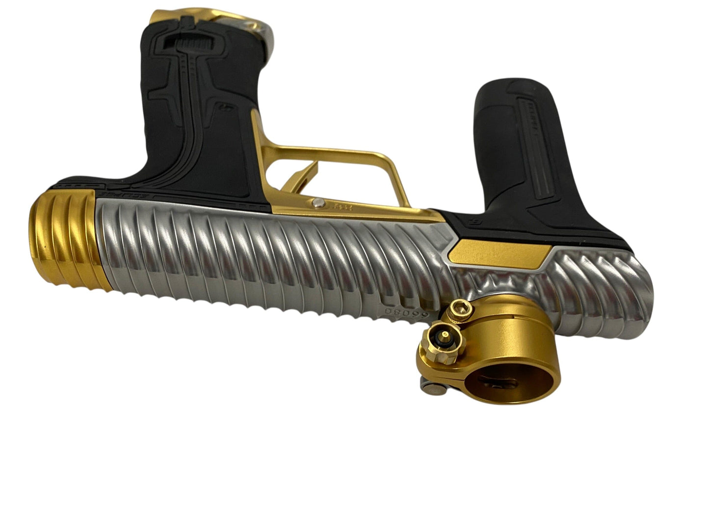 Used Planet Eclipse TWISTER CS3 Silver/Gold Paintball Gun with Mech Kit Paintball Gun from CPXBrosPaintball Buy/Sell/Trade Paintball Markers, New Paintball Guns, Paintball Hoppers, Paintball Masks, and Hormesis Headbands