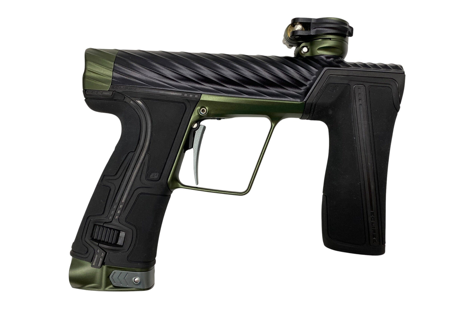 Used Planet Eclipse TWISTER Geo R5 Black/BRG Paintball Gun Paintball Gun from CPXBrosPaintball Buy/Sell/Trade Paintball Markers, New Paintball Guns, Paintball Hoppers, Paintball Masks, and Hormesis Headbands