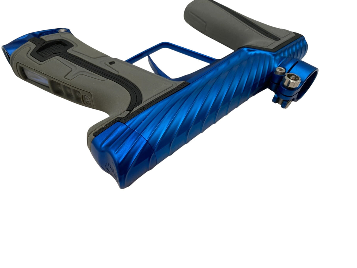 Used Planet Eclipse TWISTER Geo R5 Blue/Blue Paintball Gun Paintball Gun from CPXBrosPaintball Buy/Sell/Trade Paintball Markers, New Paintball Guns, Paintball Hoppers, Paintball Masks, and Hormesis Headbands