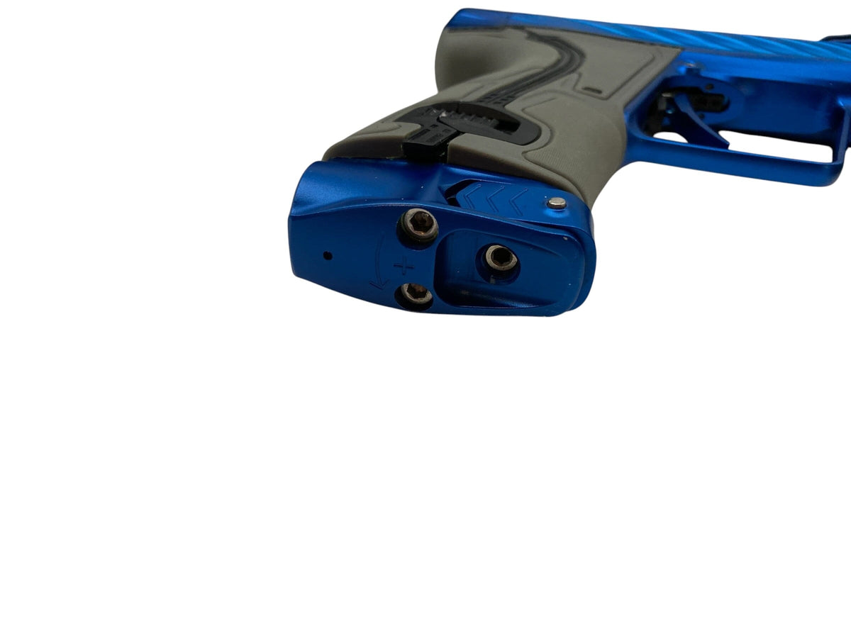 Used Planet Eclipse TWISTER Geo R5 Blue/Blue Paintball Gun Paintball Gun from CPXBrosPaintball Buy/Sell/Trade Paintball Markers, New Paintball Guns, Paintball Hoppers, Paintball Masks, and Hormesis Headbands