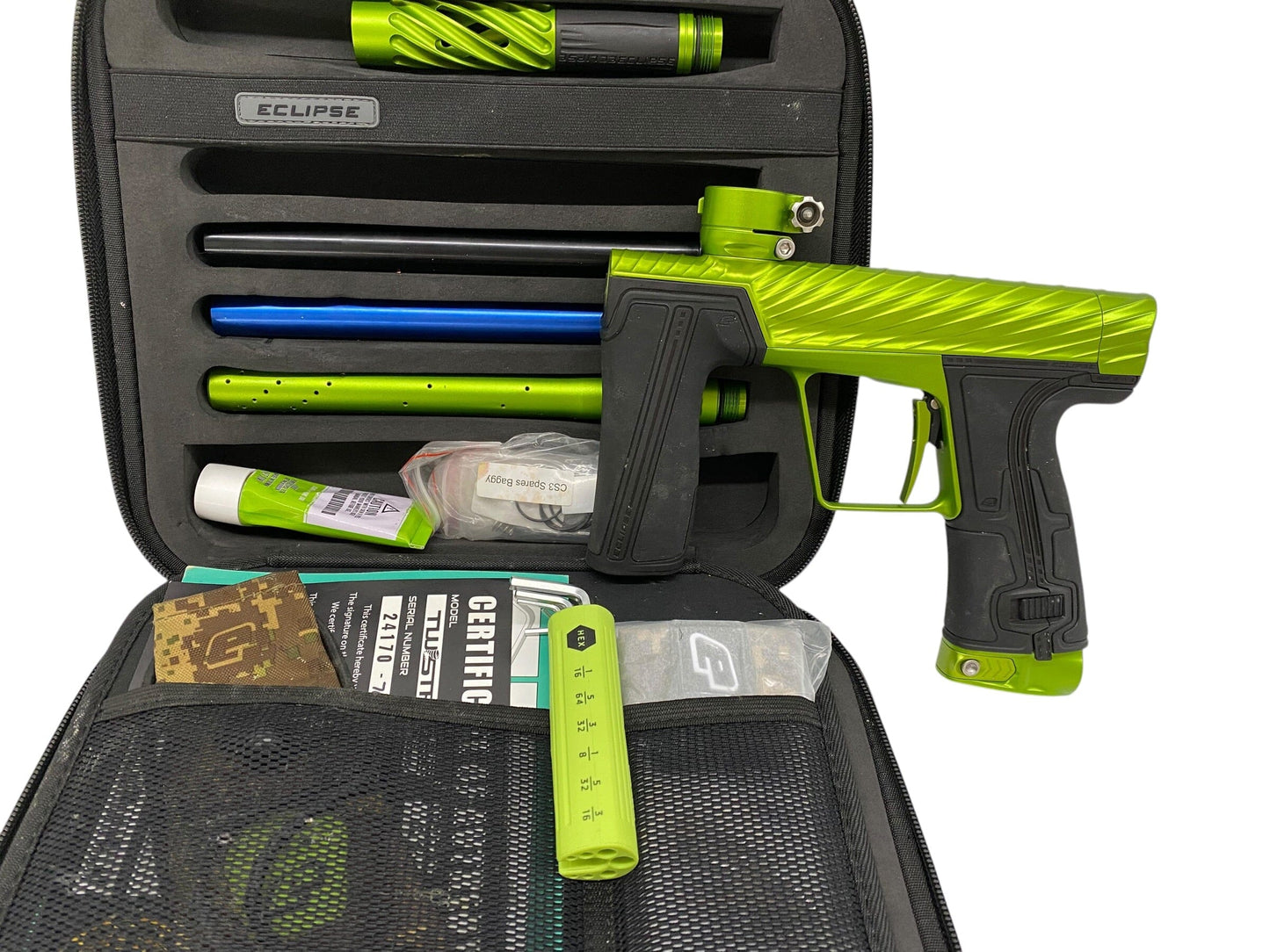 Used Planet Eclipse TWISTER Geo R5 FALLOUT Paintball Gun Paintball Gun from CPXBrosPaintball Buy/Sell/Trade Paintball Markers, New Paintball Guns, Paintball Hoppers, Paintball Masks, and Hormesis Headbands