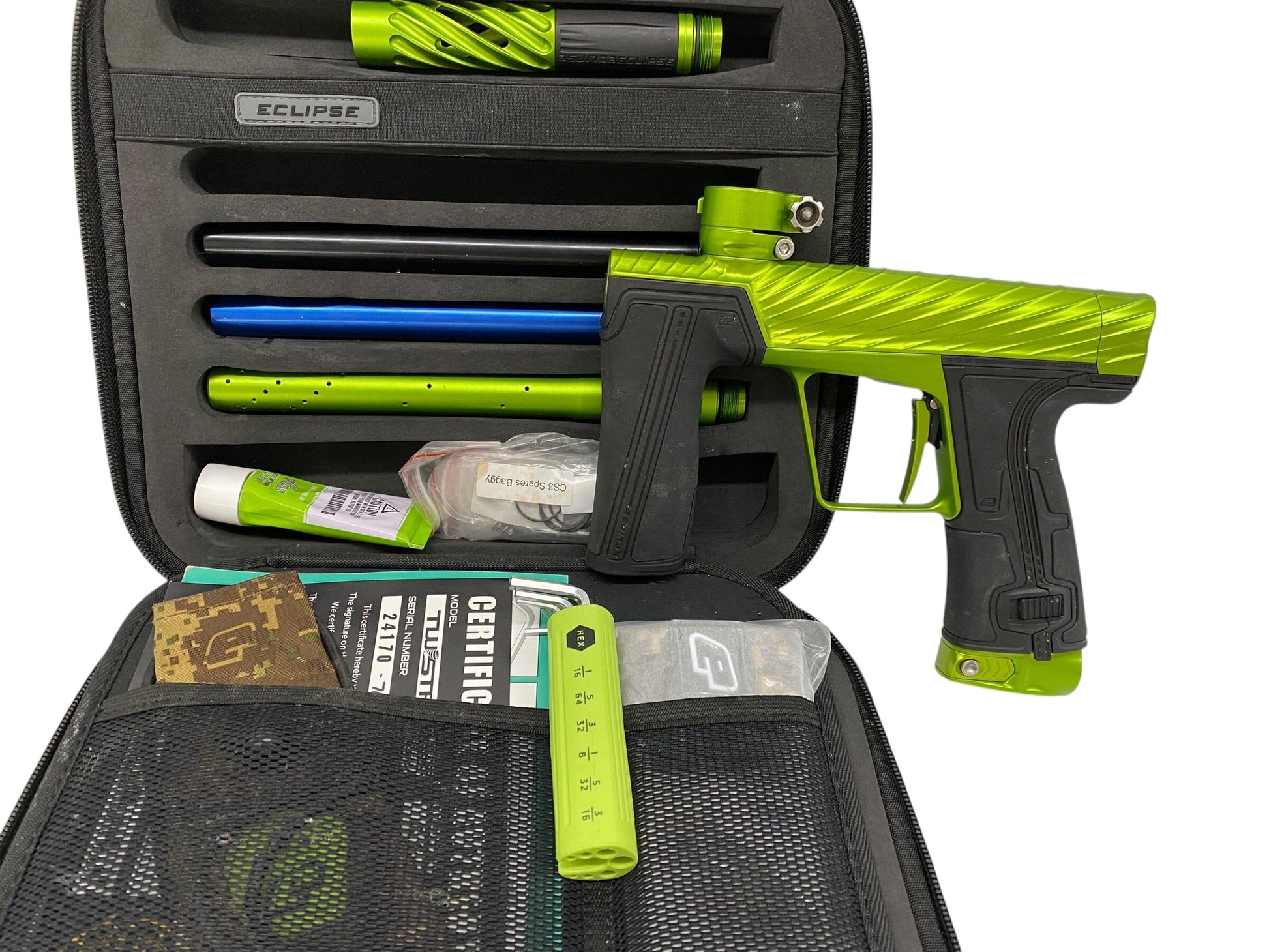 Used Planet Eclipse TWISTER Geo R5 FALLOUT Paintball Gun Paintball Gun from CPXBrosPaintball Buy/Sell/Trade Paintball Markers, New Paintball Guns, Paintball Hoppers, Paintball Masks, and Hormesis Headbands