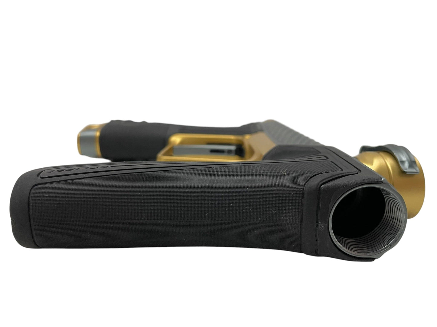 Used Planet Eclipse TWISTER Geo R5 Grey/Gold Paintball Gun Paintball Gun from CPXBrosPaintball Buy/Sell/Trade Paintball Markers, New Paintball Guns, Paintball Hoppers, Paintball Masks, and Hormesis Headbands