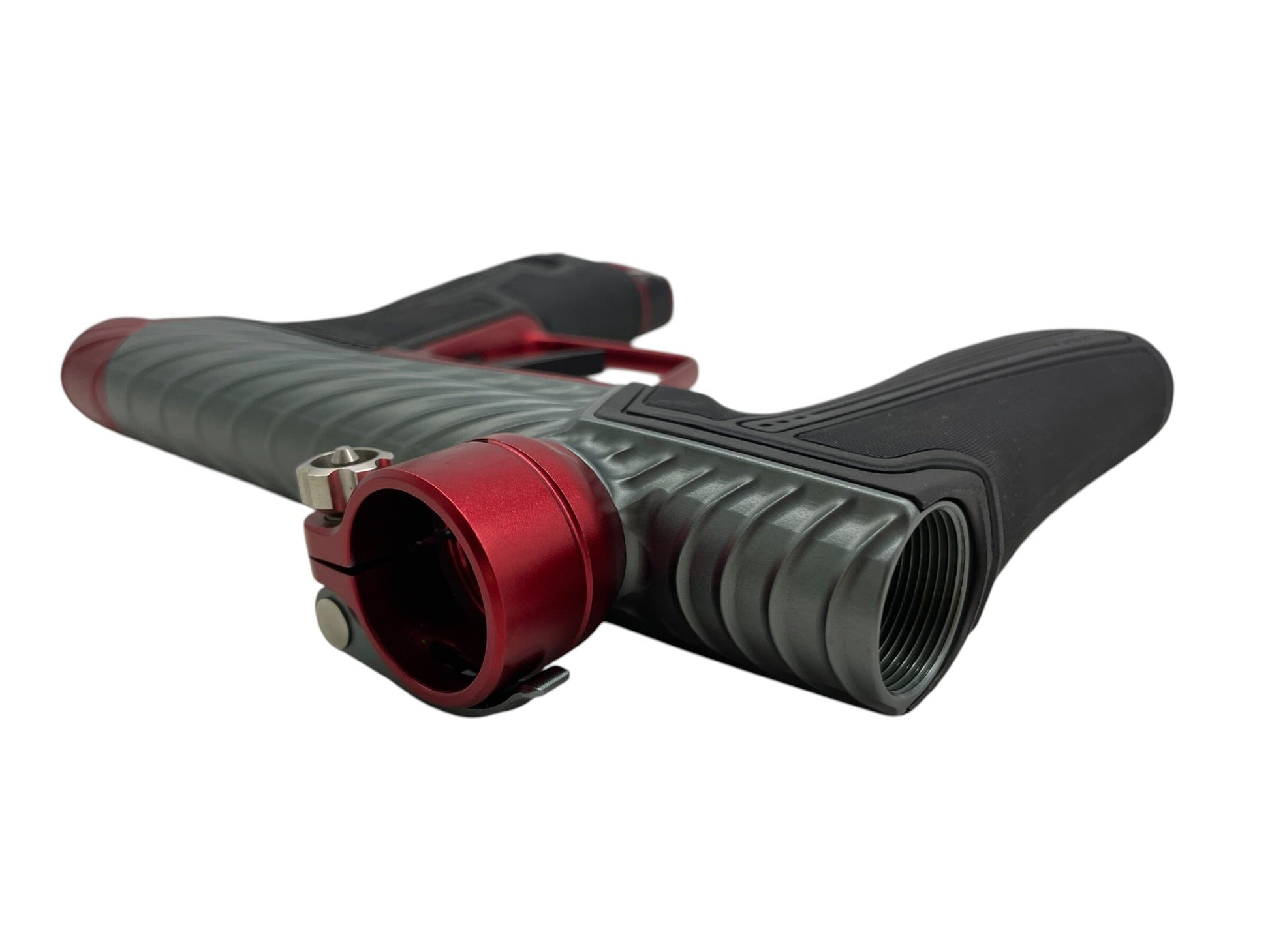 Used Planet Eclipse TWISTER Geo R5 Grey/Red Paintball Gun Paintball Gun from CPXBrosPaintball Buy/Sell/Trade Paintball Markers, New Paintball Guns, Paintball Hoppers, Paintball Masks, and Hormesis Headbands