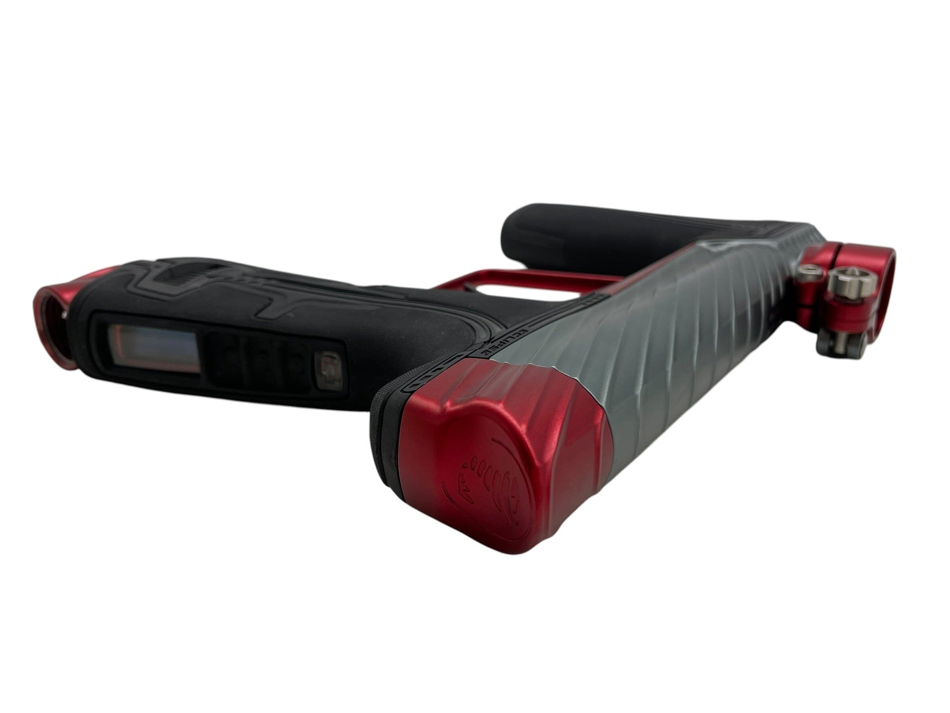 Used Planet Eclipse TWISTER Geo R5 Grey/Red Paintball Gun Paintball Gun from CPXBrosPaintball Buy/Sell/Trade Paintball Markers, New Paintball Guns, Paintball Hoppers, Paintball Masks, and Hormesis Headbands