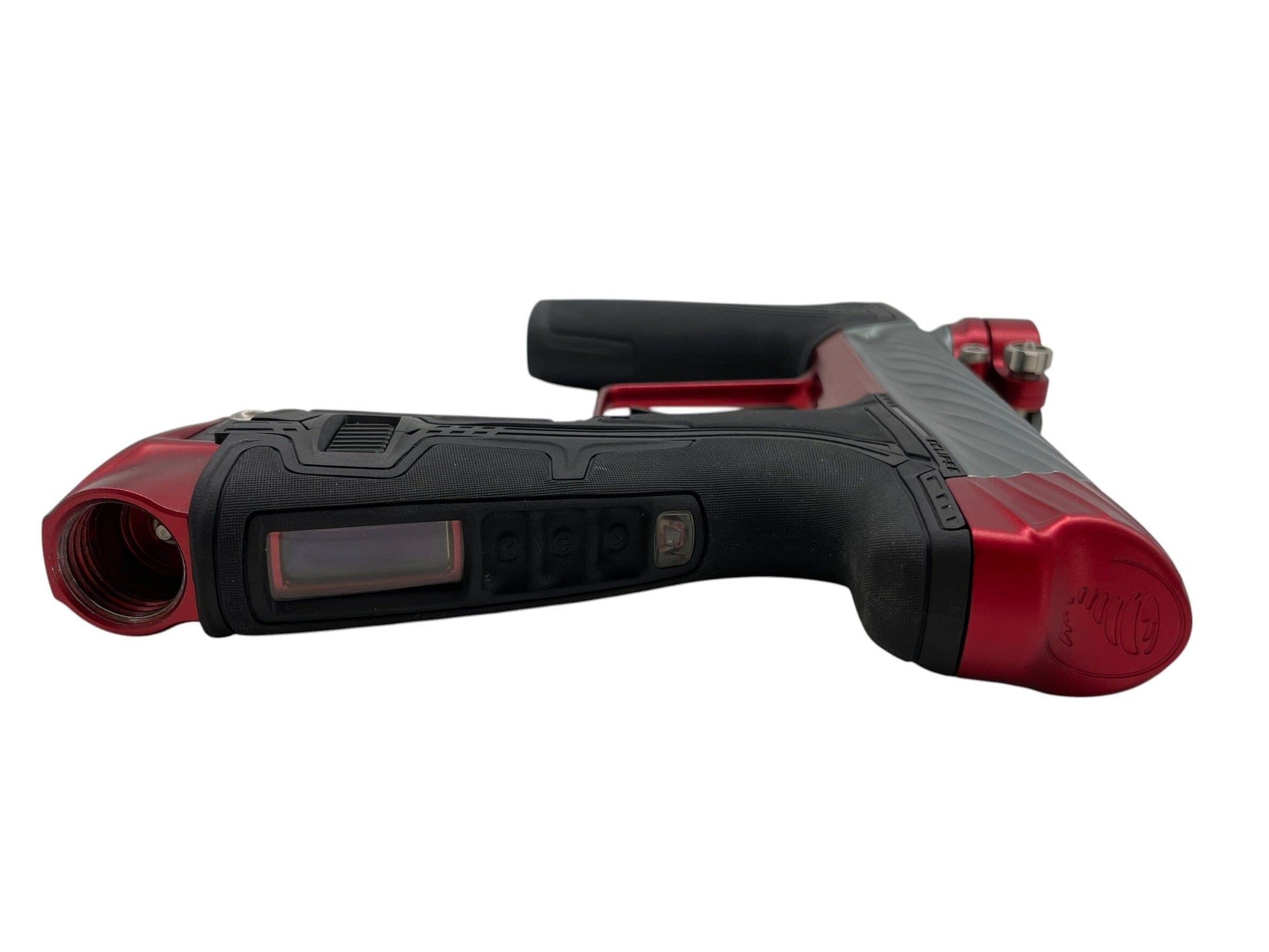 Used Planet Eclipse TWISTER Geo R5 Grey/Red Paintball Gun Paintball Gun from CPXBrosPaintball Buy/Sell/Trade Paintball Markers, New Paintball Guns, Paintball Hoppers, Paintball Masks, and Hormesis Headbands