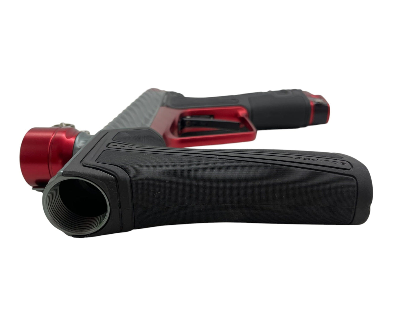 Used Planet Eclipse TWISTER Geo R5 Grey/Red Paintball Gun Paintball Gun from CPXBrosPaintball Buy/Sell/Trade Paintball Markers, New Paintball Guns, Paintball Hoppers, Paintball Masks, and Hormesis Headbands