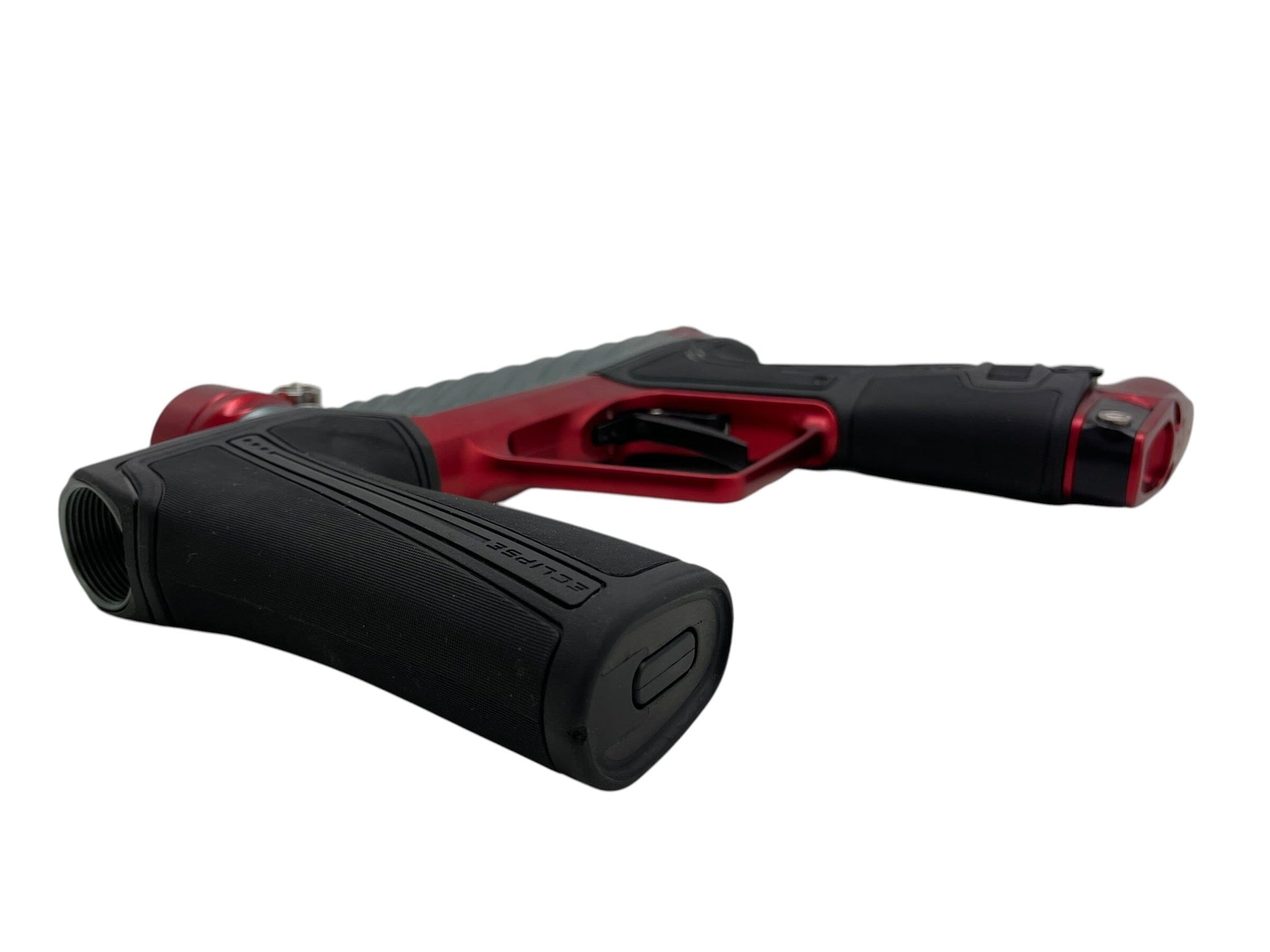 Used Planet Eclipse TWISTER Geo R5 Grey/Red Paintball Gun Paintball Gun from CPXBrosPaintball Buy/Sell/Trade Paintball Markers, New Paintball Guns, Paintball Hoppers, Paintball Masks, and Hormesis Headbands