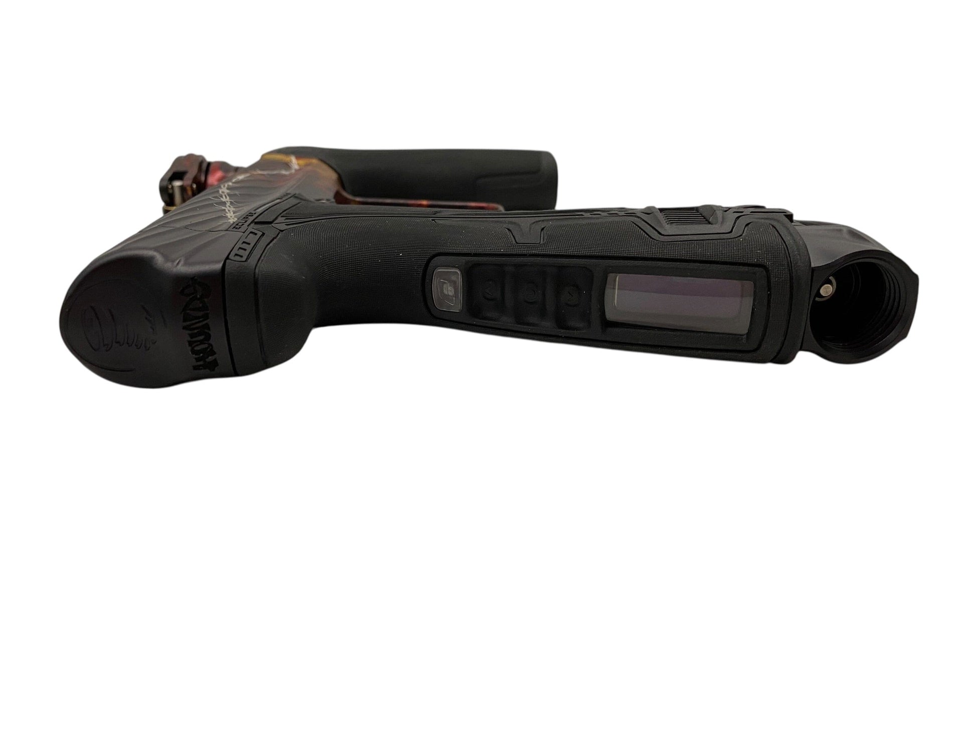 Used Planet Eclipse TWISTER Geo R5 "Hells Hounds" Paintball Gun Paintball Gun from CPXBrosPaintball Buy/Sell/Trade Paintball Markers, New Paintball Guns, Paintball Hoppers, Paintball Masks, and Hormesis Headbands