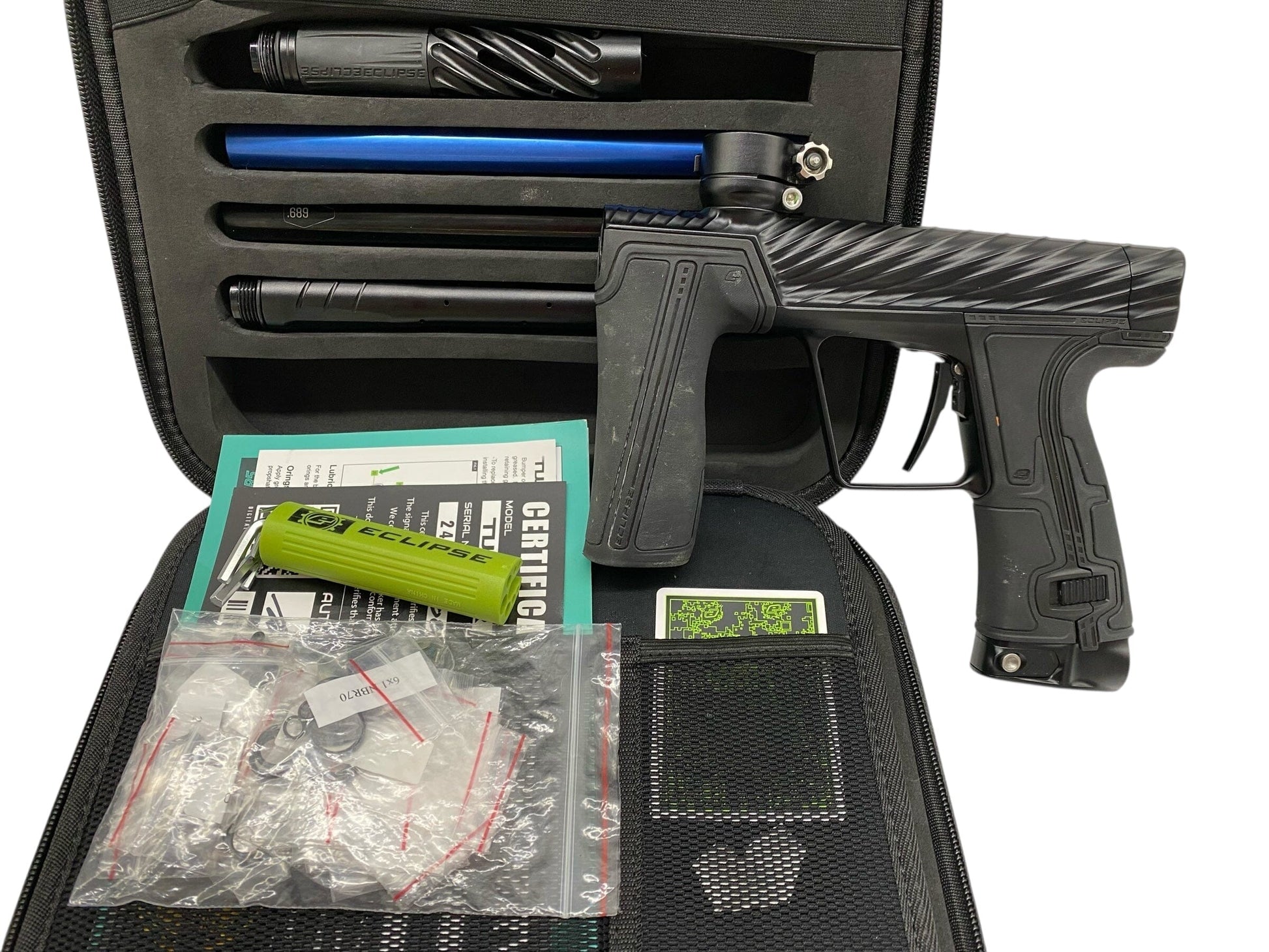 Used Planet Eclipse TWISTER Geo R5 Paintball Gun Black Paintball Gun from CPXBrosPaintball Buy/Sell/Trade Paintball Markers, New Paintball Guns, Paintball Hoppers, Paintball Masks, and Hormesis Headbands