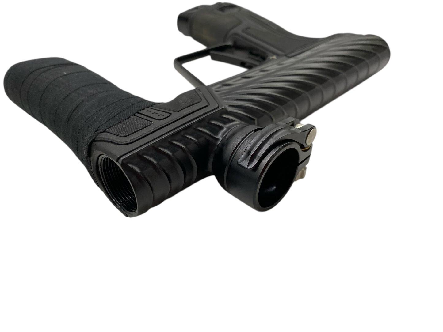 Used Planet Eclipse TWISTER Geo R5 Paintball Gun Black Paintball Gun from CPXBrosPaintball Buy/Sell/Trade Paintball Markers, New Paintball Guns, Paintball Hoppers, Paintball Masks, and Hormesis Headbands