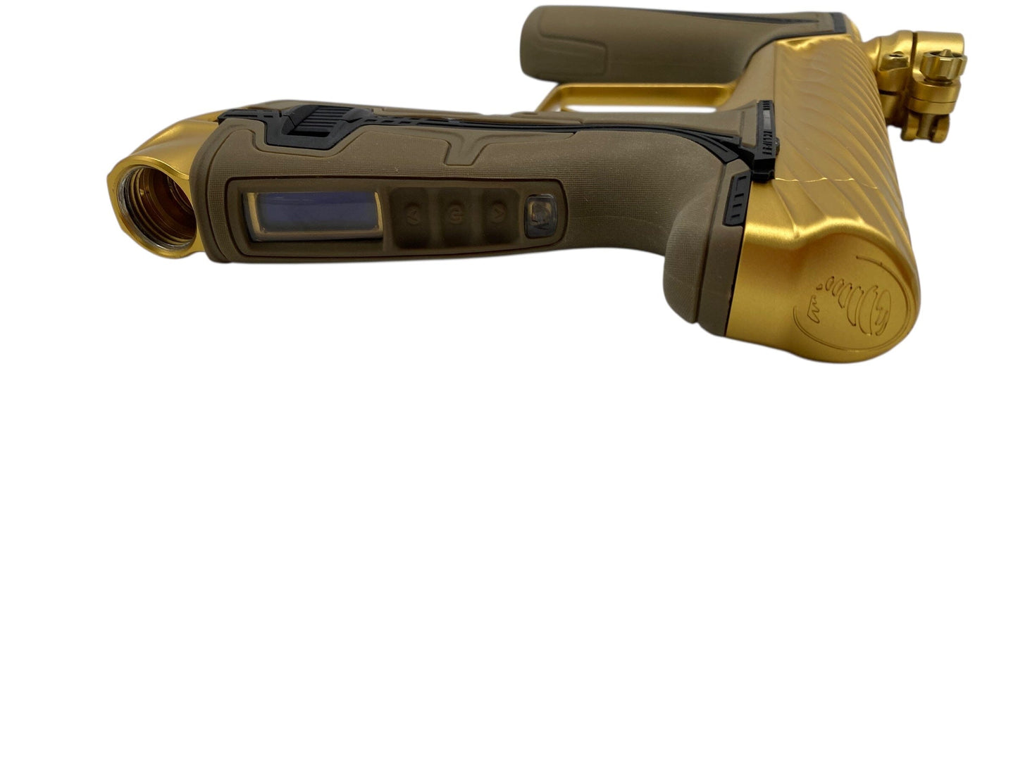 Used Planet Eclipse Twister Geo R5 Paintball Gun Gold Paintball Gun from CPXBrosPaintball Buy/Sell/Trade Paintball Markers, New Paintball Guns, Paintball Hoppers, Paintball Masks, and Hormesis Headbands