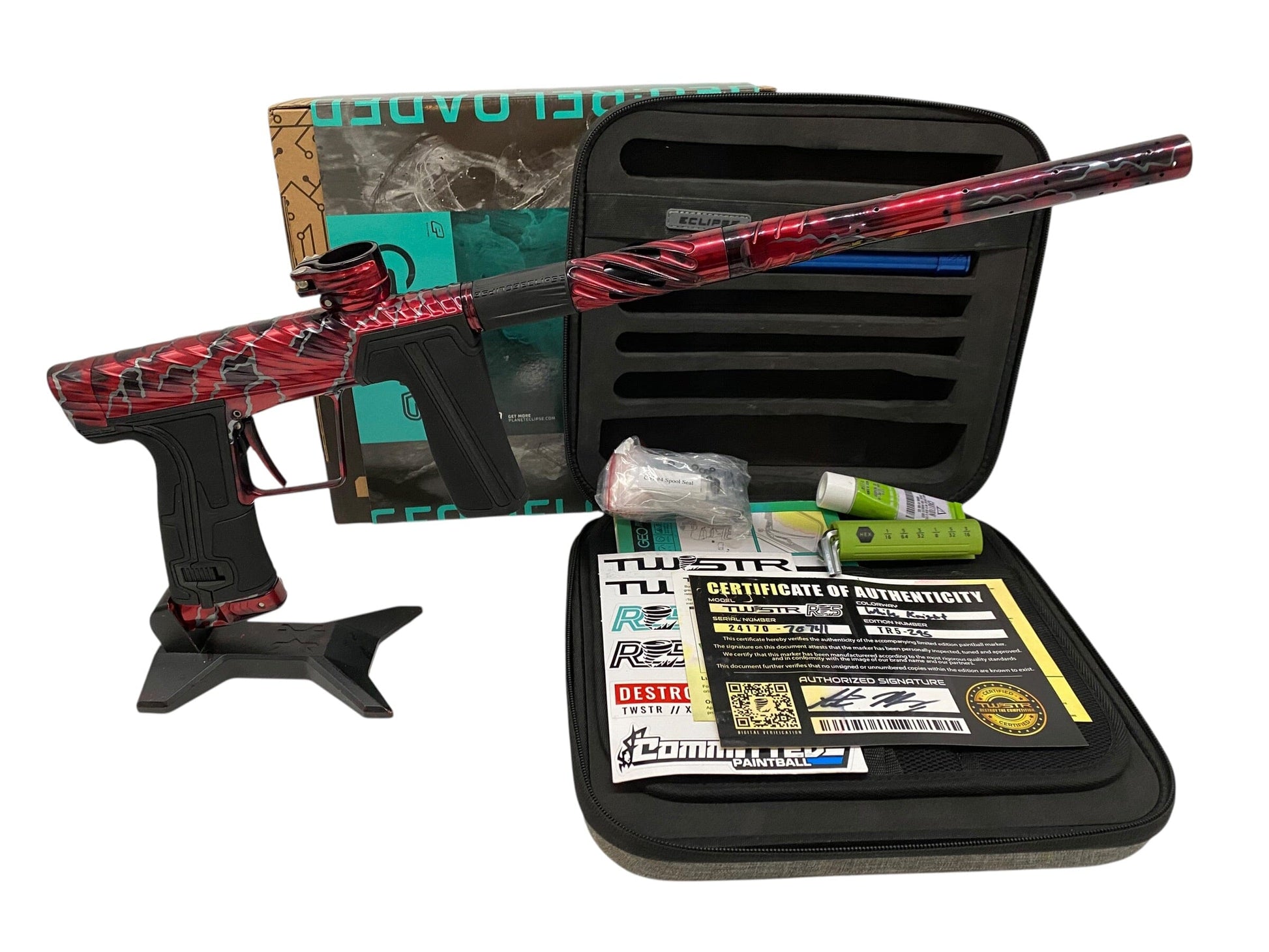 Used Planet Eclipse TWISTER Geo R5 Paintball Gun Paintball Gun from CPXBrosPaintball Buy/Sell/Trade Paintball Markers, New Paintball Guns, Paintball Hoppers, Paintball Masks, and Hormesis Headbands