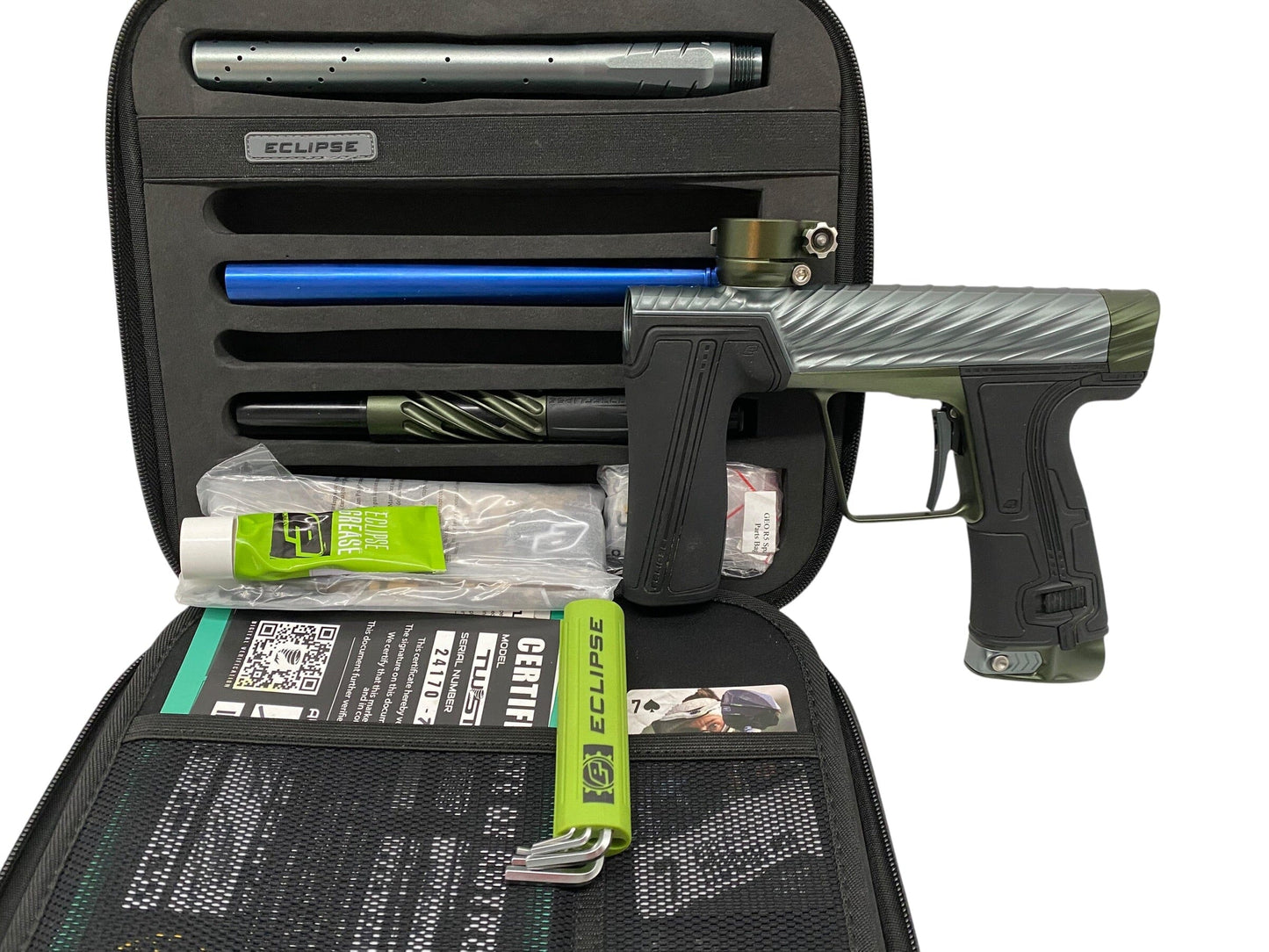 Used Planet Eclipse TWISTER Geo R5 Paintball Gun Paintball Gun from CPXBrosPaintball Buy/Sell/Trade Paintball Markers, New Paintball Guns, Paintball Hoppers, Paintball Masks, and Hormesis Headbands