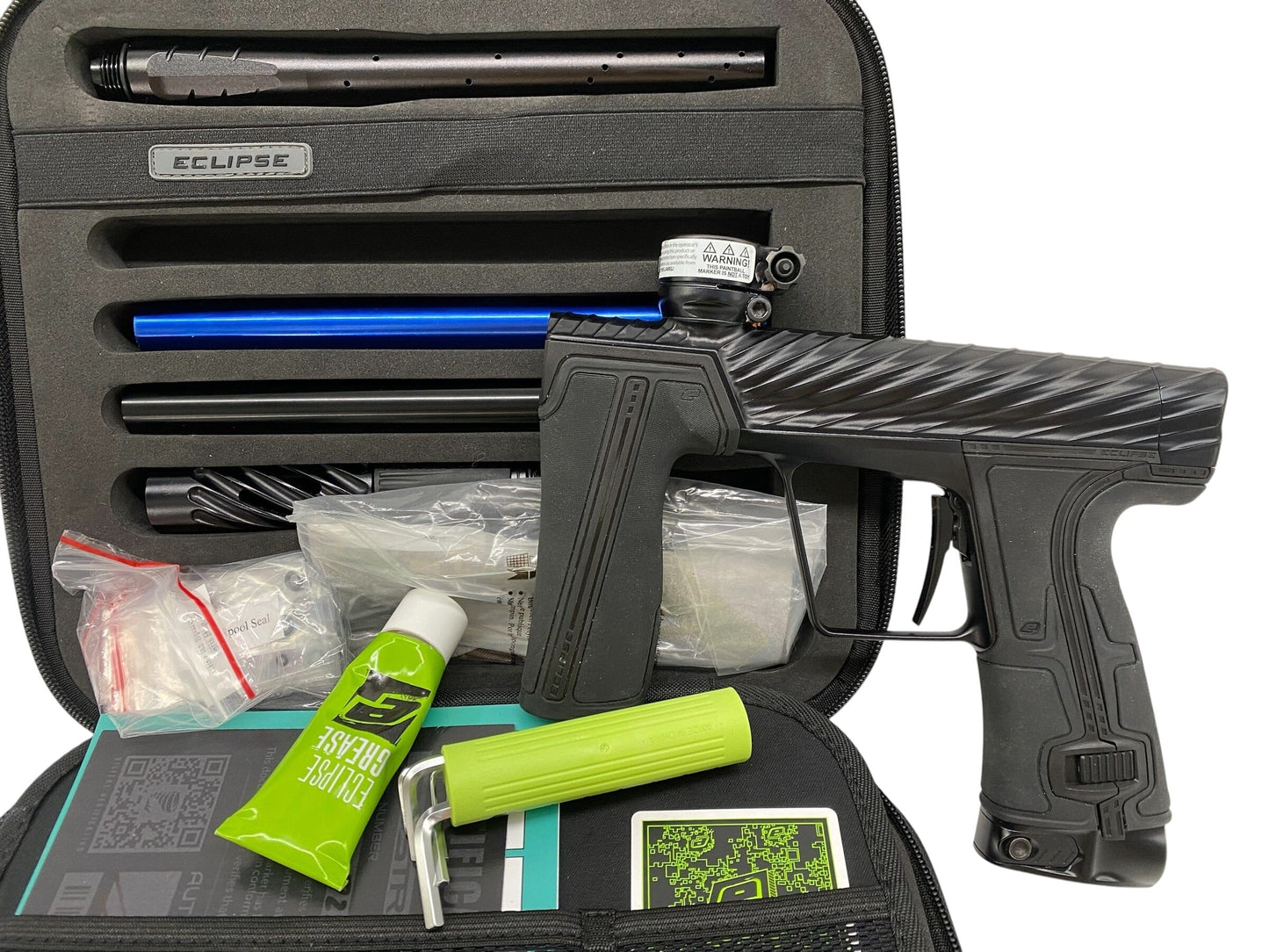Used Planet Eclipse TWISTER Geo R5 "Redacted" Paintball Gun *MINT* Paintball Gun from CPXBrosPaintball Buy/Sell/Trade Paintball Markers, New Paintball Guns, Paintball Hoppers, Paintball Masks, and Hormesis Headbands