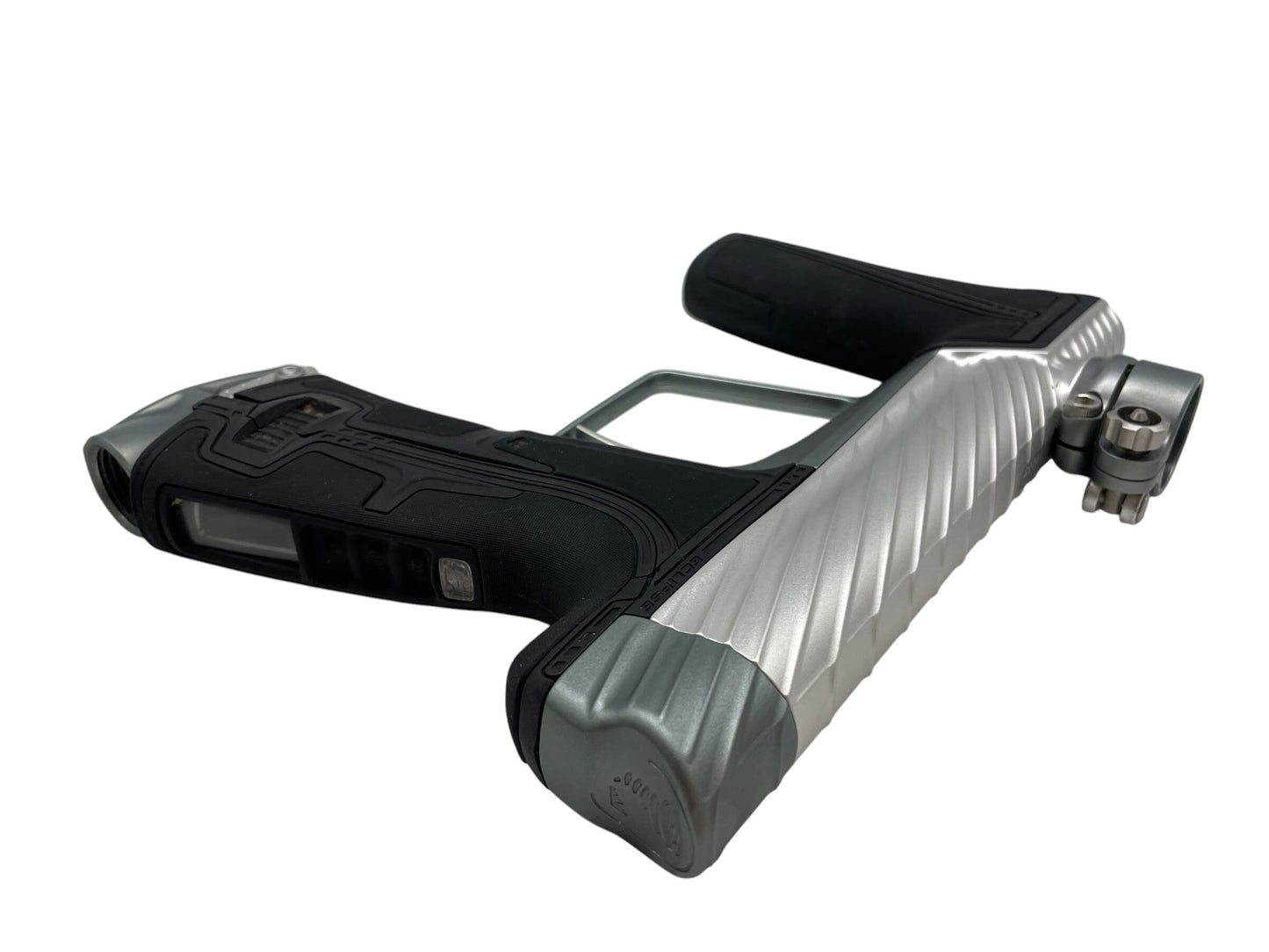Used Planet Eclipse TWISTER Geo R5 Silver/Grey Paintball Gun Paintball Gun from CPXBrosPaintball Buy/Sell/Trade Paintball Markers, New Paintball Guns, Paintball Hoppers, Paintball Masks, and Hormesis Headbands