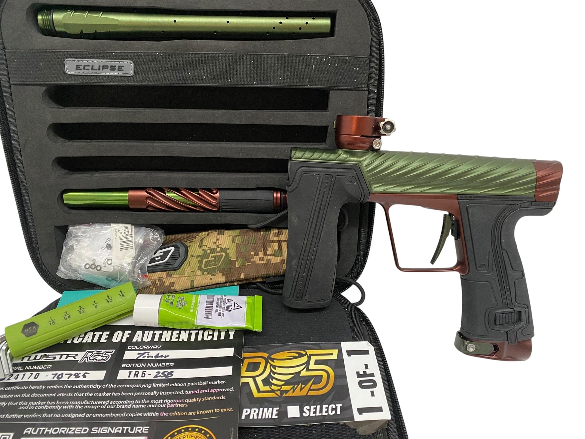Used Planet Eclipse TWISTER Geo R5 "TIMBER" Paintball Gun Paintball Gun from CPXBrosPaintball Buy/Sell/Trade Paintball Markers, New Paintball Guns, Paintball Hoppers, Paintball Masks, and Hormesis Headbands