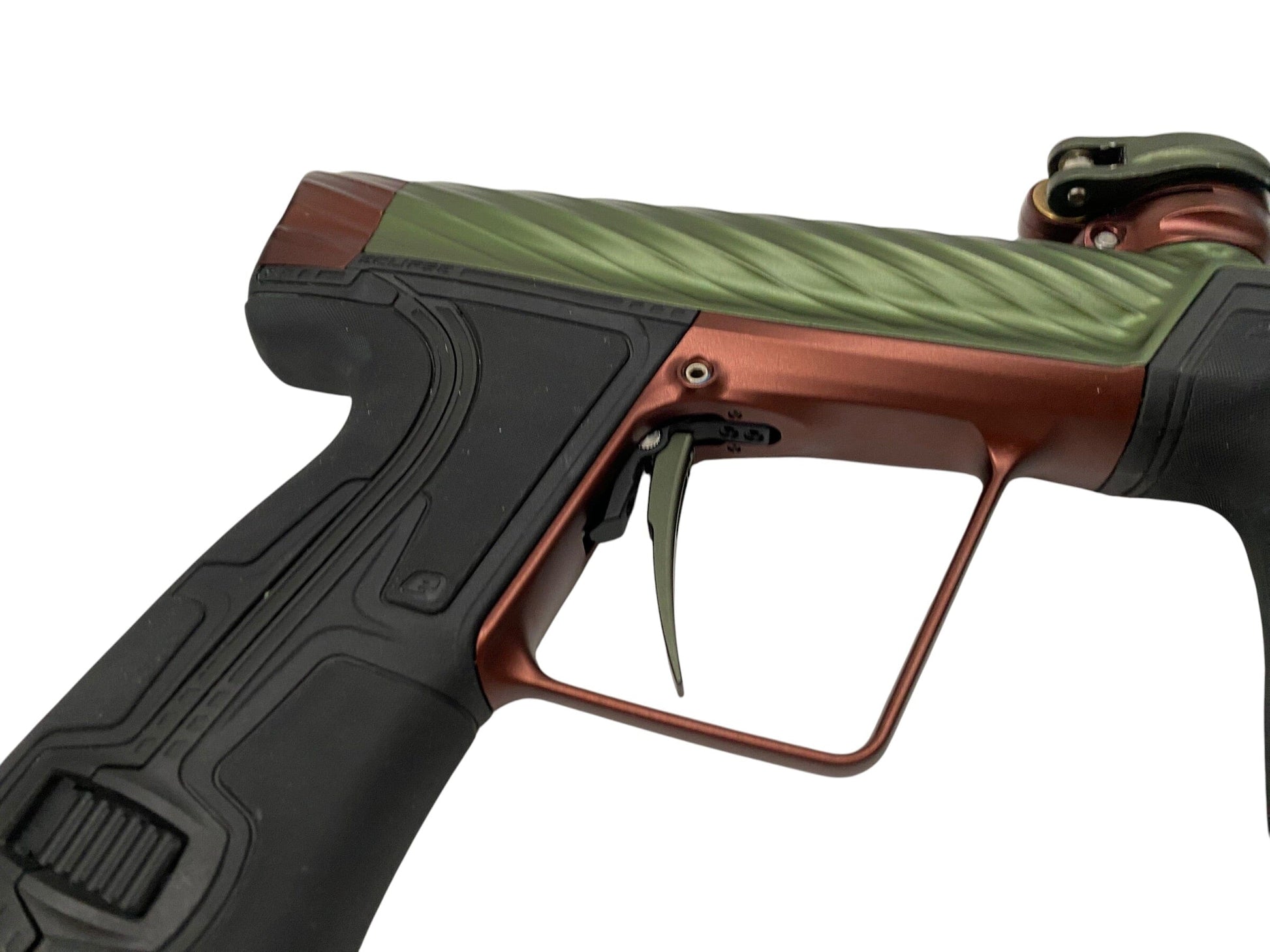 Used Planet Eclipse TWISTER Geo R5 "TIMBER" Paintball Gun Paintball Gun from CPXBrosPaintball Buy/Sell/Trade Paintball Markers, New Paintball Guns, Paintball Hoppers, Paintball Masks, and Hormesis Headbands
