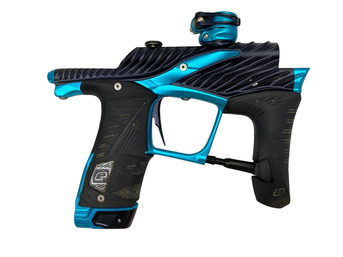 Used Planet Eclipse TWISTER Lv1.6 Paintball Gun : Black/Teal Paintball Gun from CPXBrosPaintball Buy/Sell/Trade Paintball Markers, New Paintball Guns, Paintball Hoppers, Paintball Masks, and Hormesis Headbands