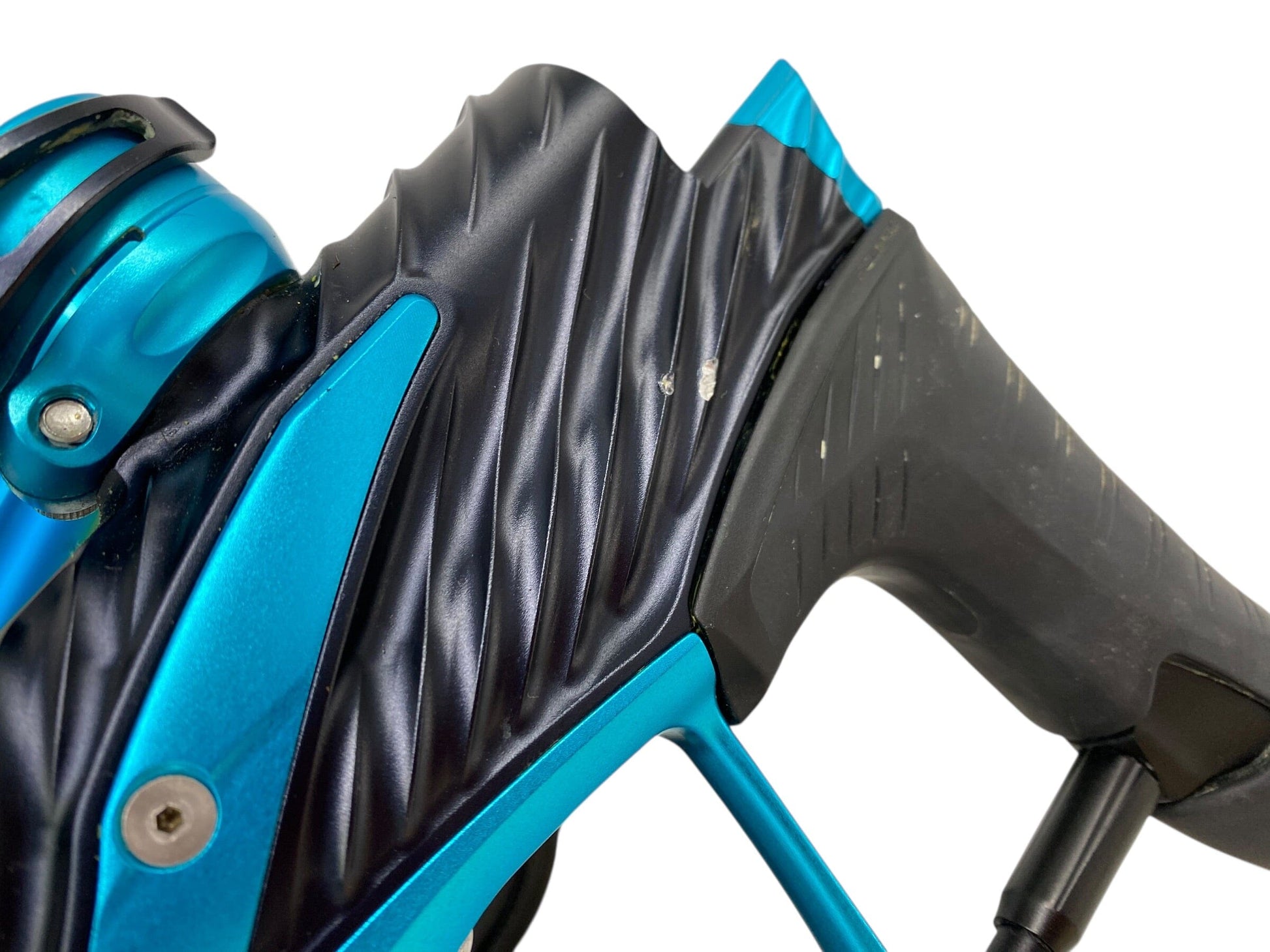 Used Planet Eclipse TWISTER Lv1.6 Paintball Gun : Black/Teal Paintball Gun from CPXBrosPaintball Buy/Sell/Trade Paintball Markers, New Paintball Guns, Paintball Hoppers, Paintball Masks, and Hormesis Headbands