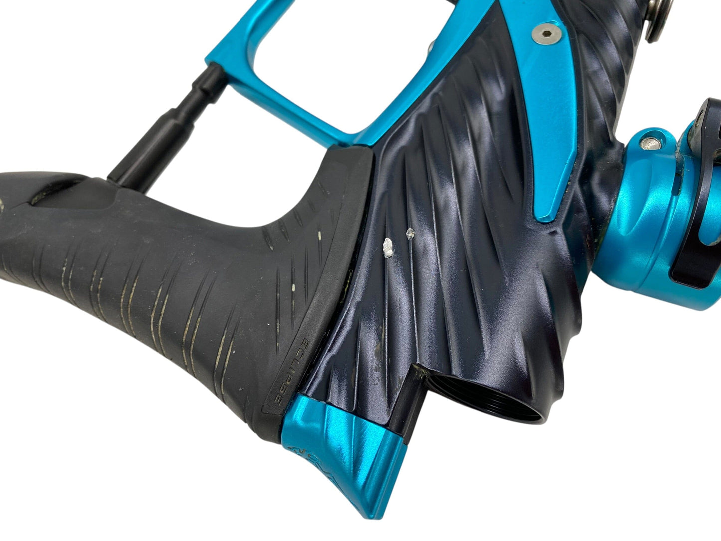 Used Planet Eclipse TWISTER Lv1.6 Paintball Gun : Black/Teal Paintball Gun from CPXBrosPaintball Buy/Sell/Trade Paintball Markers, New Paintball Guns, Paintball Hoppers, Paintball Masks, and Hormesis Headbands
