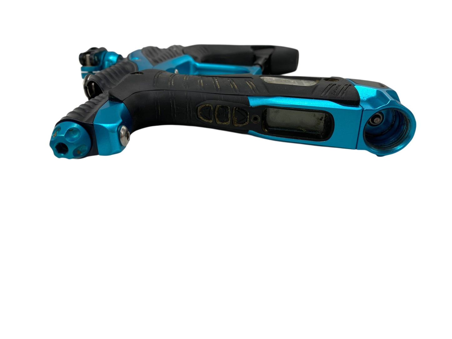 Used Planet Eclipse TWISTER Lv1.6 Paintball Gun : Black/Teal Paintball Gun from CPXBrosPaintball Buy/Sell/Trade Paintball Markers, New Paintball Guns, Paintball Hoppers, Paintball Masks, and Hormesis Headbands