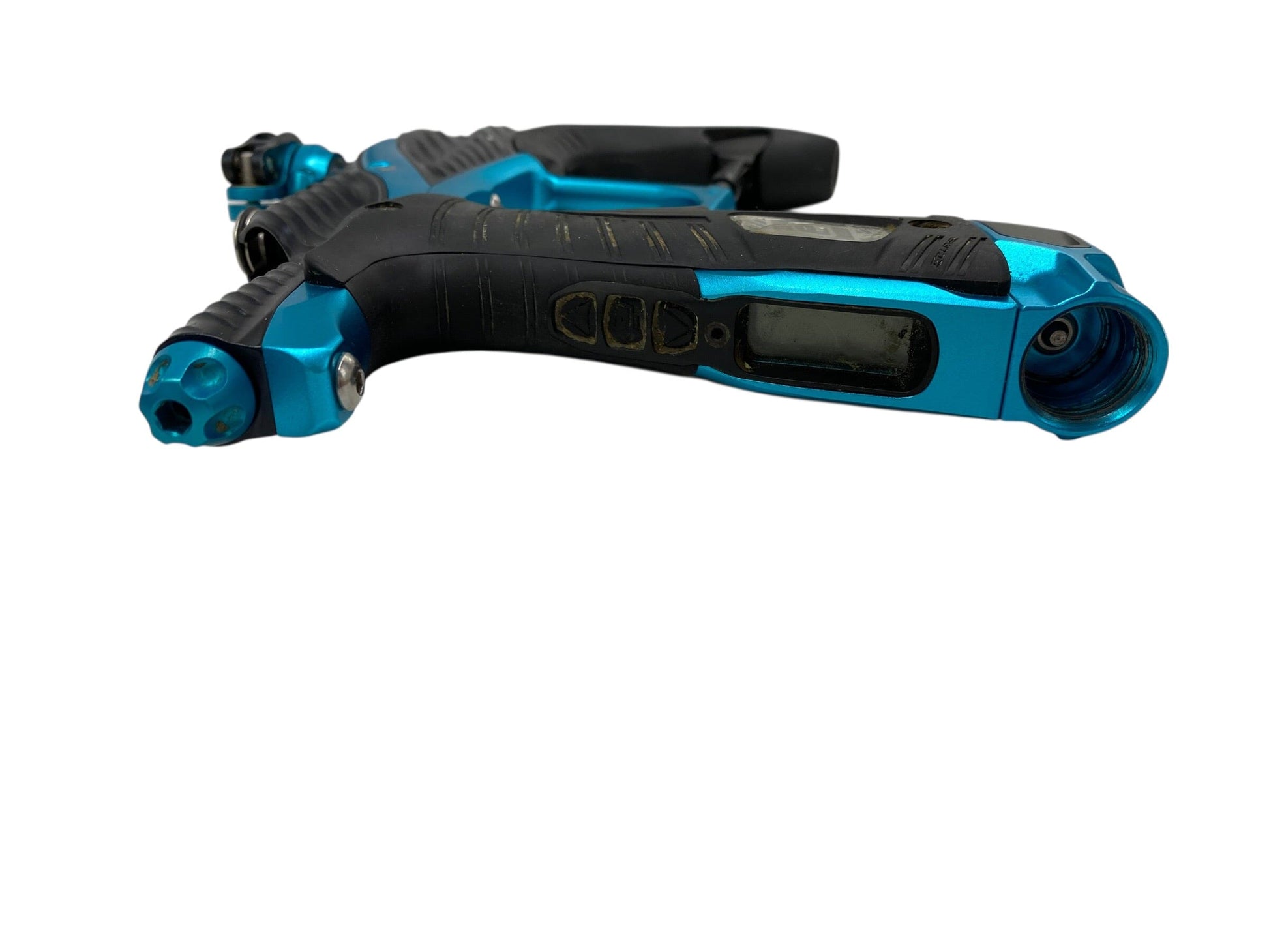 Used Planet Eclipse TWISTER Lv1.6 Paintball Gun : Black/Teal Paintball Gun from CPXBrosPaintball Buy/Sell/Trade Paintball Markers, New Paintball Guns, Paintball Hoppers, Paintball Masks, and Hormesis Headbands