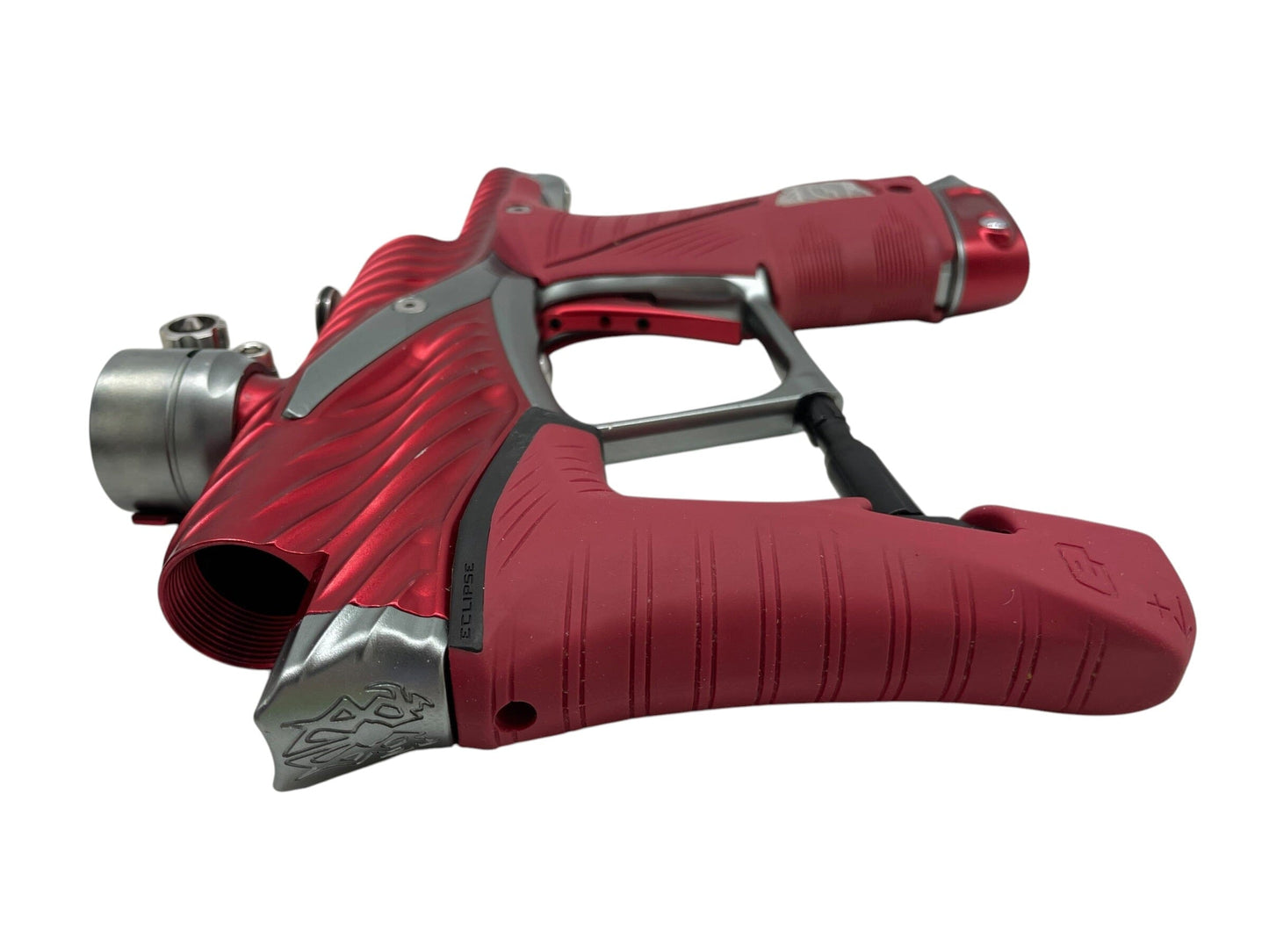Used Planet Eclipse TWISTER Lv1.6 Red/Grey Paintball Gun Paintball Gun from CPXBrosPaintball Buy/Sell/Trade Paintball Markers, New Paintball Guns, Paintball Hoppers, Paintball Masks, and Hormesis Headbands