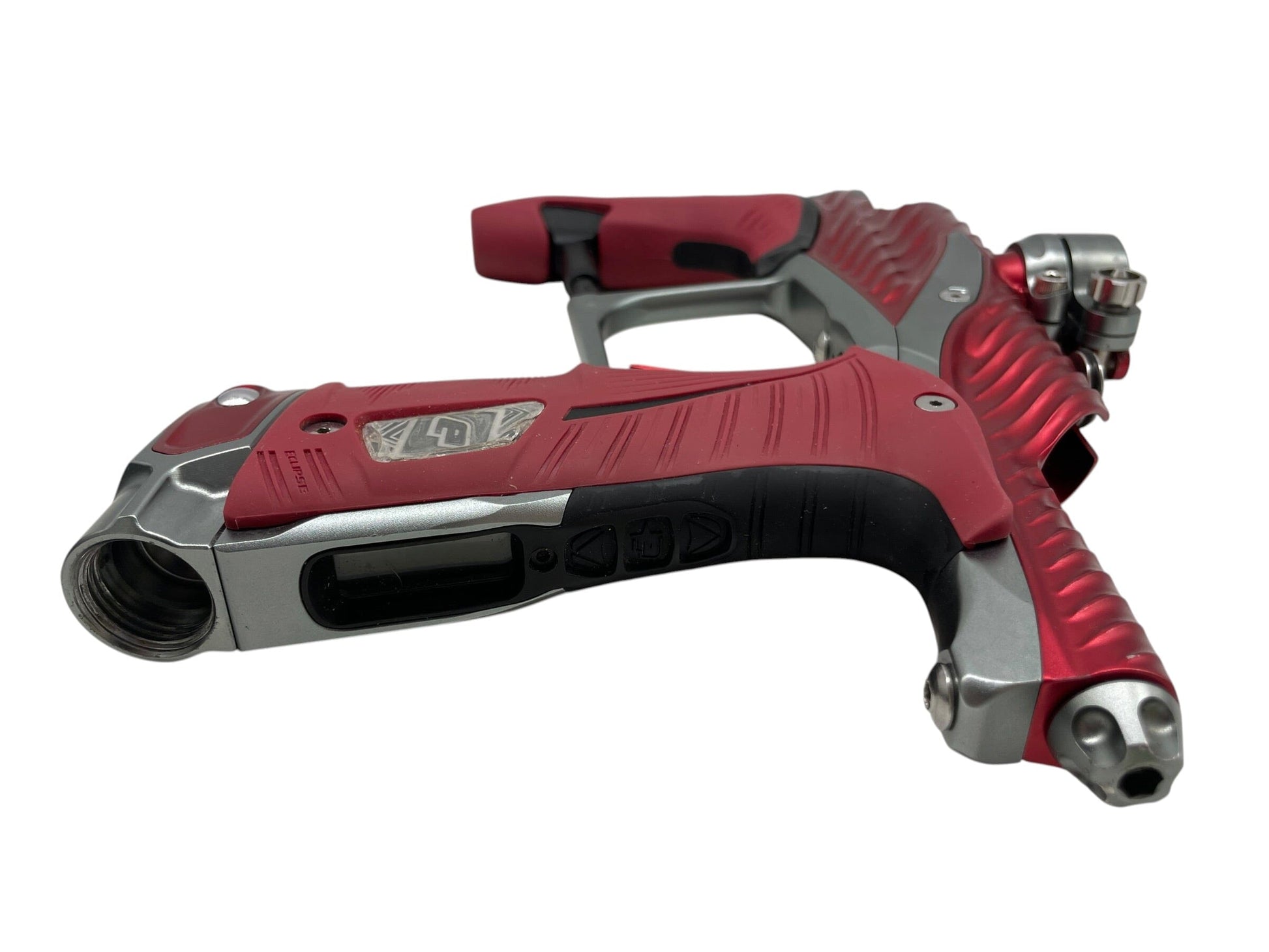 Used Planet Eclipse TWISTER Lv1.6 Red/Grey Paintball Gun Paintball Gun from CPXBrosPaintball Buy/Sell/Trade Paintball Markers, New Paintball Guns, Paintball Hoppers, Paintball Masks, and Hormesis Headbands