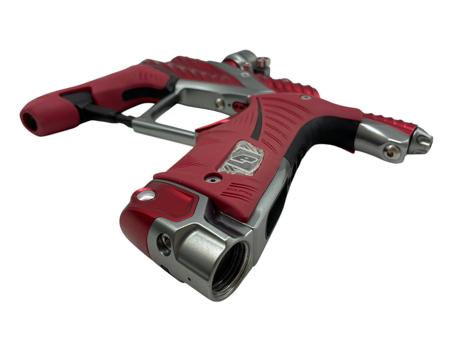 Used Planet Eclipse TWISTER Lv1.6 Red/Grey Paintball Gun Paintball Gun from CPXBrosPaintball Buy/Sell/Trade Paintball Markers, New Paintball Guns, Paintball Hoppers, Paintball Masks, and Hormesis Headbands