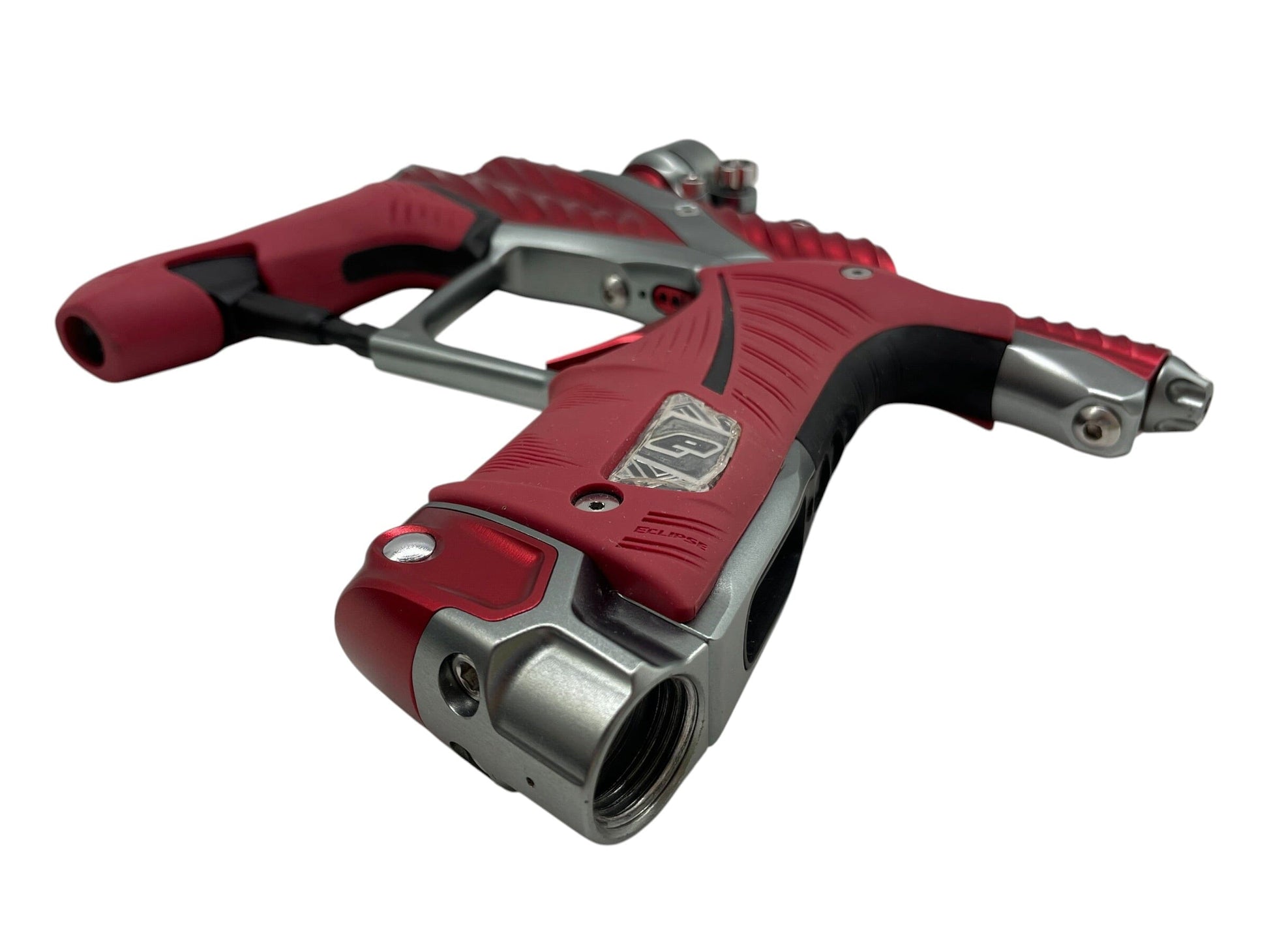 Used Planet Eclipse TWISTER Lv1.6 Red/Grey Paintball Gun Paintball Gun from CPXBrosPaintball Buy/Sell/Trade Paintball Markers, New Paintball Guns, Paintball Hoppers, Paintball Masks, and Hormesis Headbands