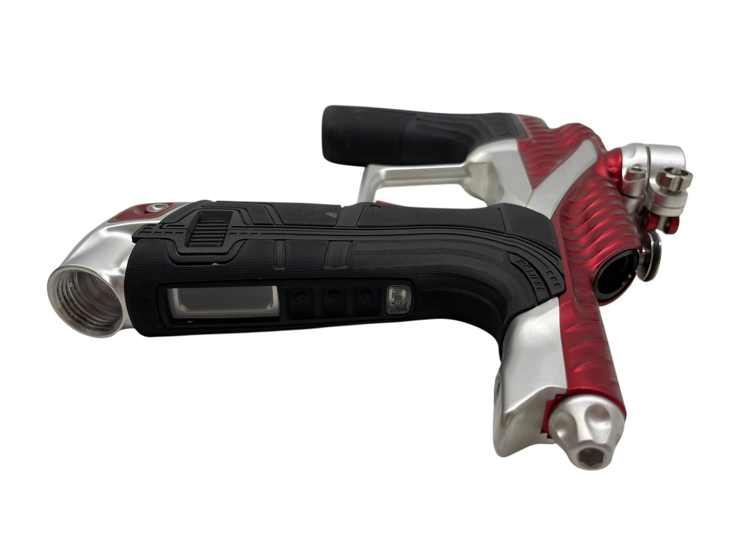 Used Planet Eclipse TWISTER Lv1.6 Red/Silver Paintball Gun Paintball Gun from CPXBrosPaintball Buy/Sell/Trade Paintball Markers, New Paintball Guns, Paintball Hoppers, Paintball Masks, and Hormesis Headbands
