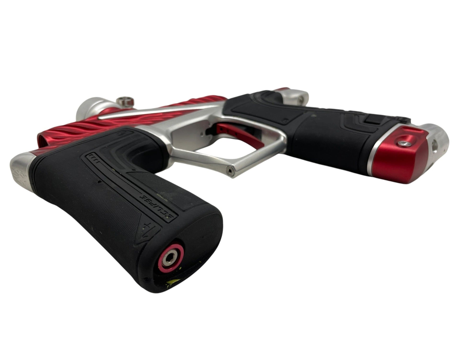 Used Planet Eclipse TWISTER Lv1.6 Red/Silver Paintball Gun Paintball Gun from CPXBrosPaintball Buy/Sell/Trade Paintball Markers, New Paintball Guns, Paintball Hoppers, Paintball Masks, and Hormesis Headbands