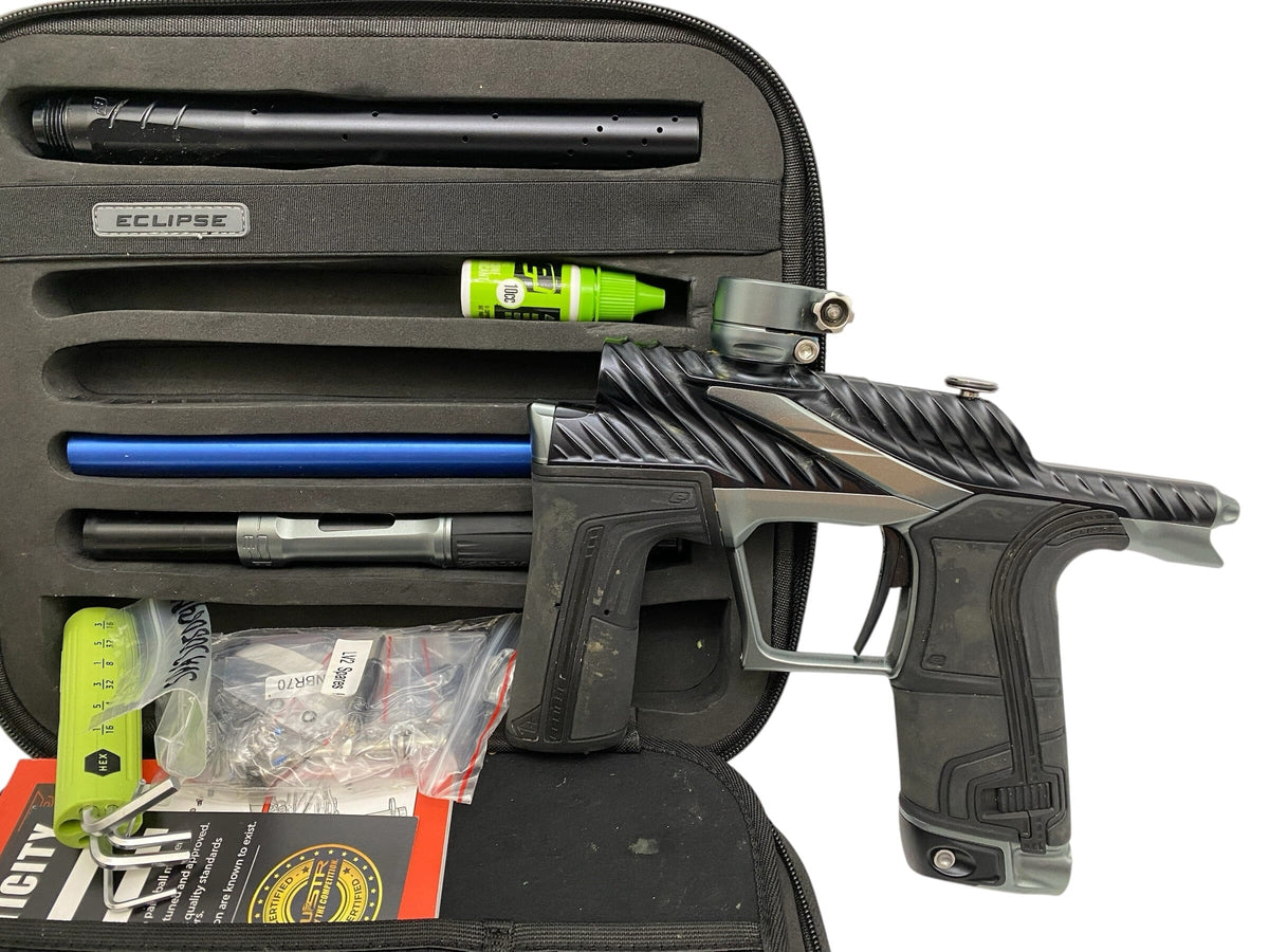 Used Planet Eclipse Twister LV2 Black/Grey Paintball Gun Paintball Gun from CPXBrosPaintball Buy/Sell/Trade Paintball Markers, New Paintball Guns, Paintball Hoppers, Paintball Masks, and Hormesis Headbands