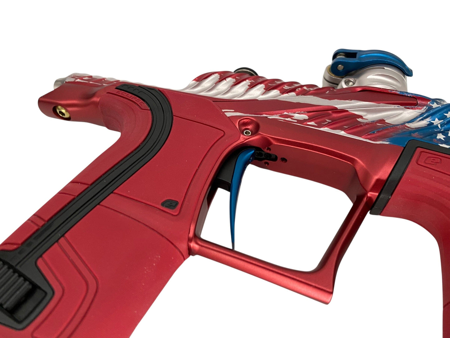 Used Planet Eclipse Twister LV2 - Olympic Series - USA Paintball Gun Paintball Gun from CPXBrosPaintball Buy/Sell/Trade Paintball Markers, New Paintball Guns, Paintball Hoppers, Paintball Masks, and Hormesis Headbands