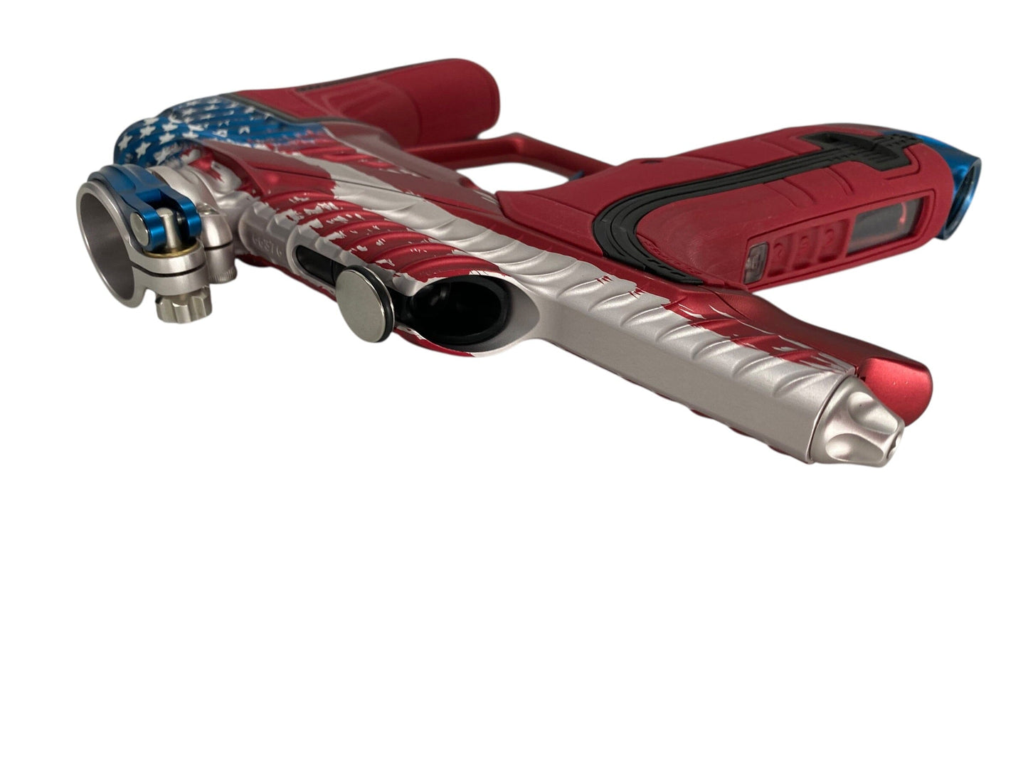 Used Planet Eclipse Twister LV2 - Olympic Series - USA Paintball Gun Paintball Gun from CPXBrosPaintball Buy/Sell/Trade Paintball Markers, New Paintball Guns, Paintball Hoppers, Paintball Masks, and Hormesis Headbands