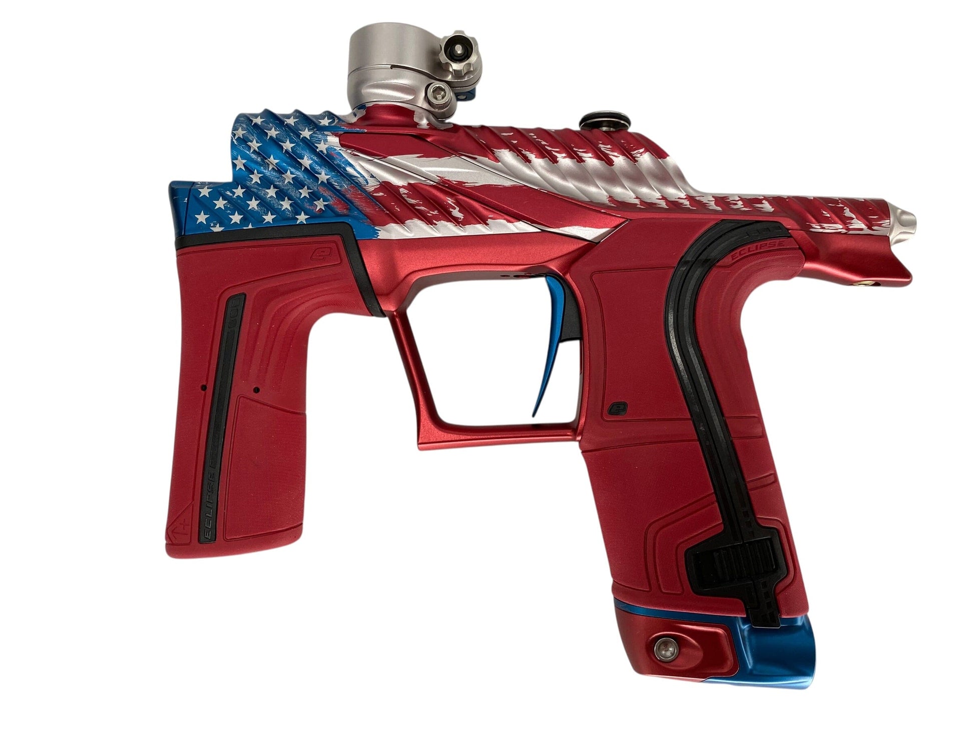 Used Planet Eclipse Twister LV2 - Olympic Series - USA Paintball Gun Paintball Gun from CPXBrosPaintball Buy/Sell/Trade Paintball Markers, New Paintball Guns, Paintball Hoppers, Paintball Masks, and Hormesis Headbands