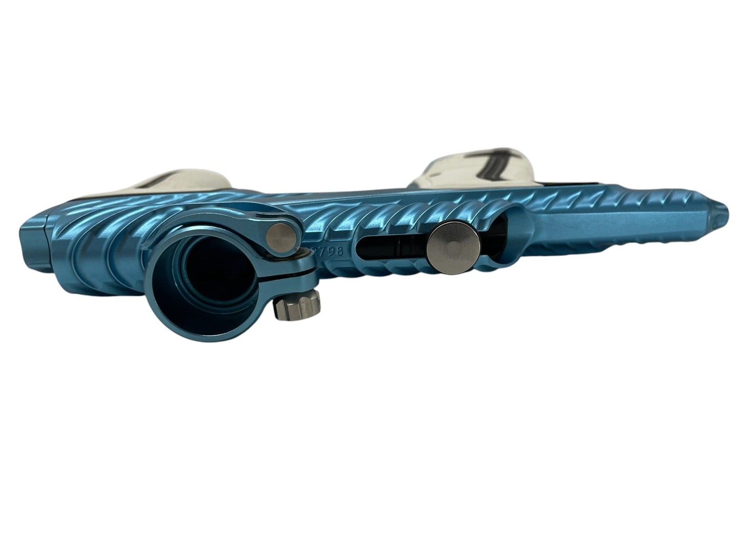 Used Planet Eclipse Twister Lv2 Paintball Gun Baby Blue Paintball Gun from CPXBrosPaintball Buy/Sell/Trade Paintball Markers, New Paintball Guns, Paintball Hoppers, Paintball Masks, and Hormesis Headbands