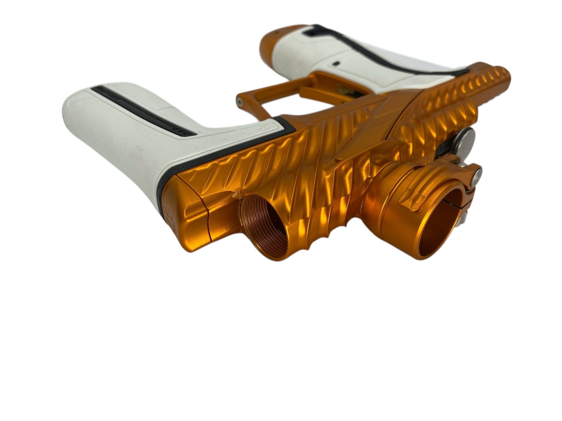 Used Planet Eclipse TWISTER Lv2 Paintball Gun Orange Paintball Gun from CPXBrosPaintball Buy/Sell/Trade Paintball Markers, New Paintball Guns, Paintball Hoppers, Paintball Masks, and Hormesis Headbands