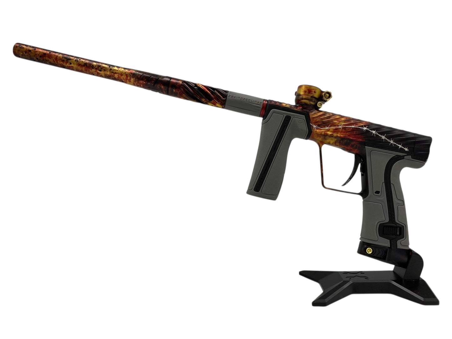 Used Planet Eclipse Twister R5 Hell Hounds Paintball Gun Paintball Gun from CPXBrosPaintball Buy/Sell/Trade Paintball Markers, New Paintball Guns, Paintball Hoppers, Paintball Masks, and Hormesis Headbands