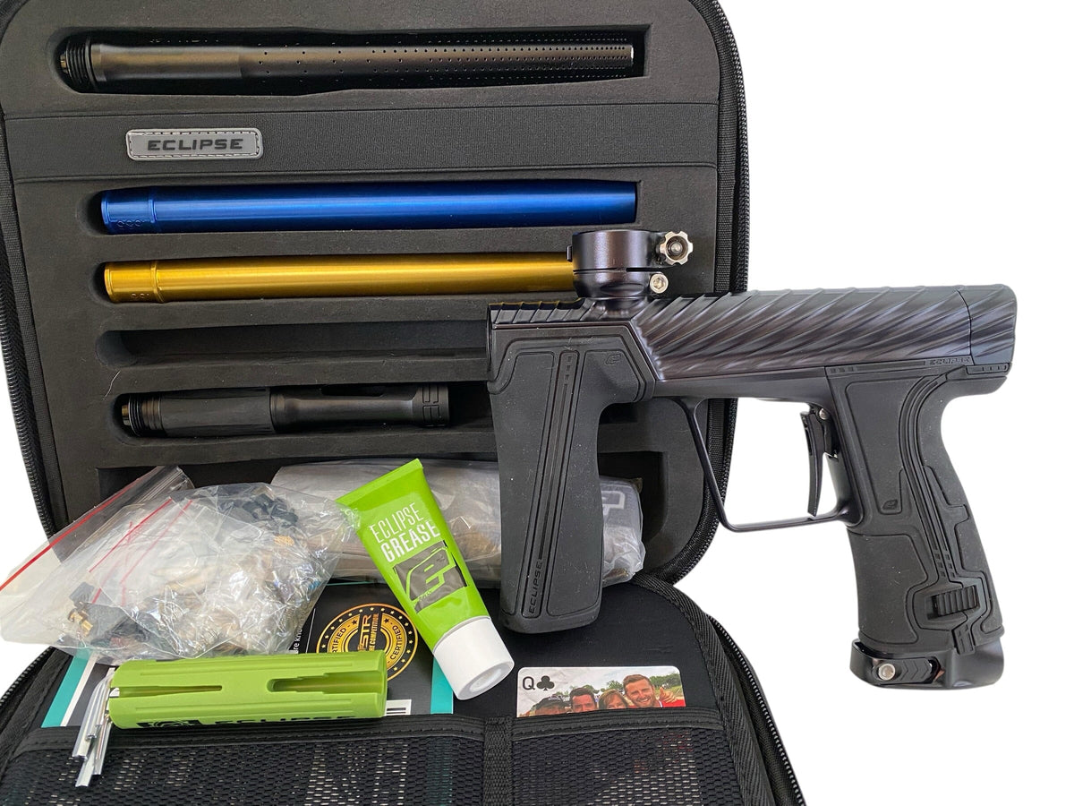 Used Planet Eclipse Twister R5 Midnight Paintball Gun Paintball Gun from CPXBrosPaintball Buy/Sell/Trade Paintball Markers, New Paintball Guns, Paintball Hoppers, Paintball Masks, and Hormesis Headbands