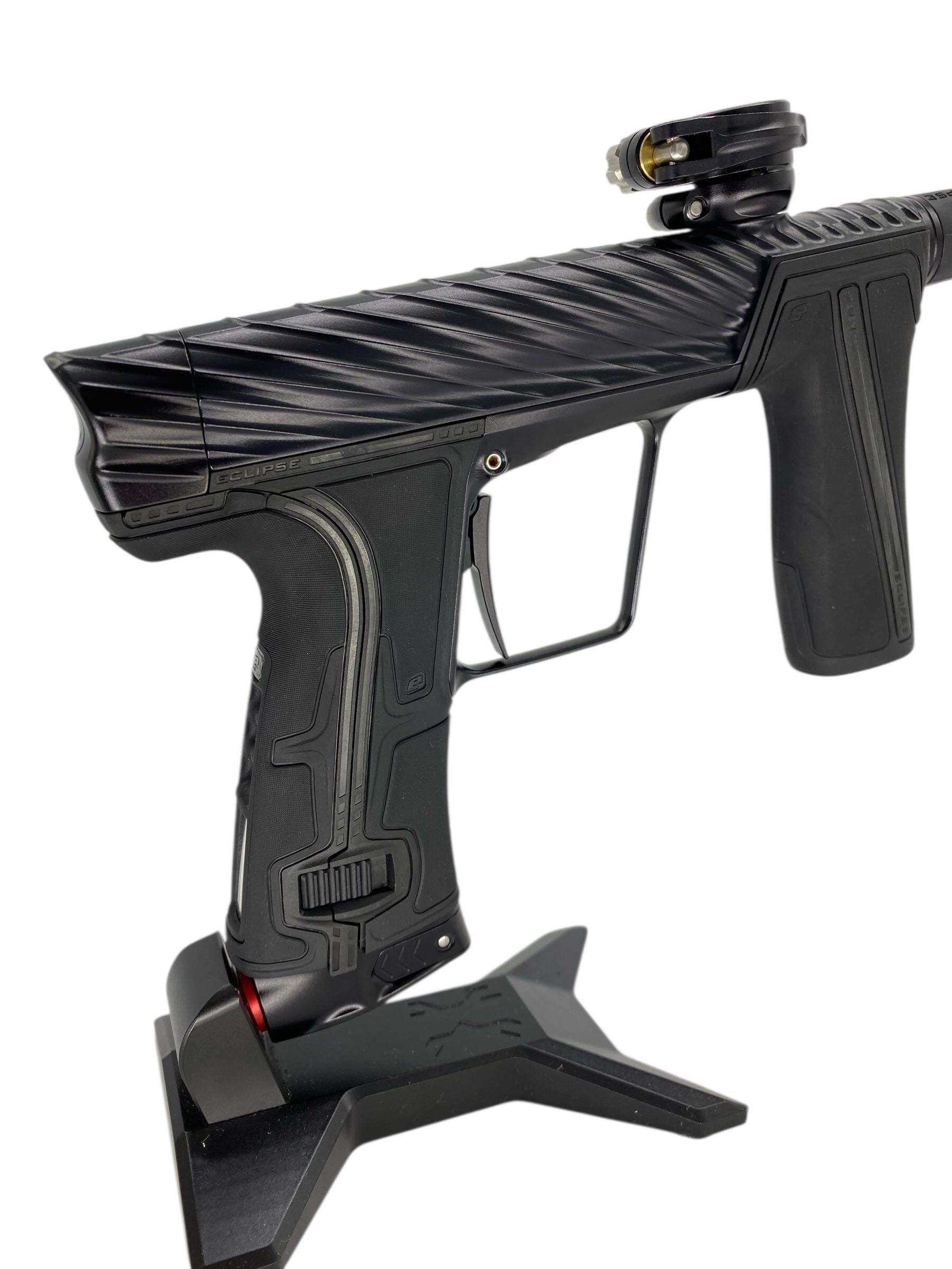Used Planet Eclipse Twister R5 Paintball Gun Black Paintball Gun from CPXBrosPaintball Buy/Sell/Trade Paintball Markers, New Paintball Guns, Paintball Hoppers, Paintball Masks, and Hormesis Headbands