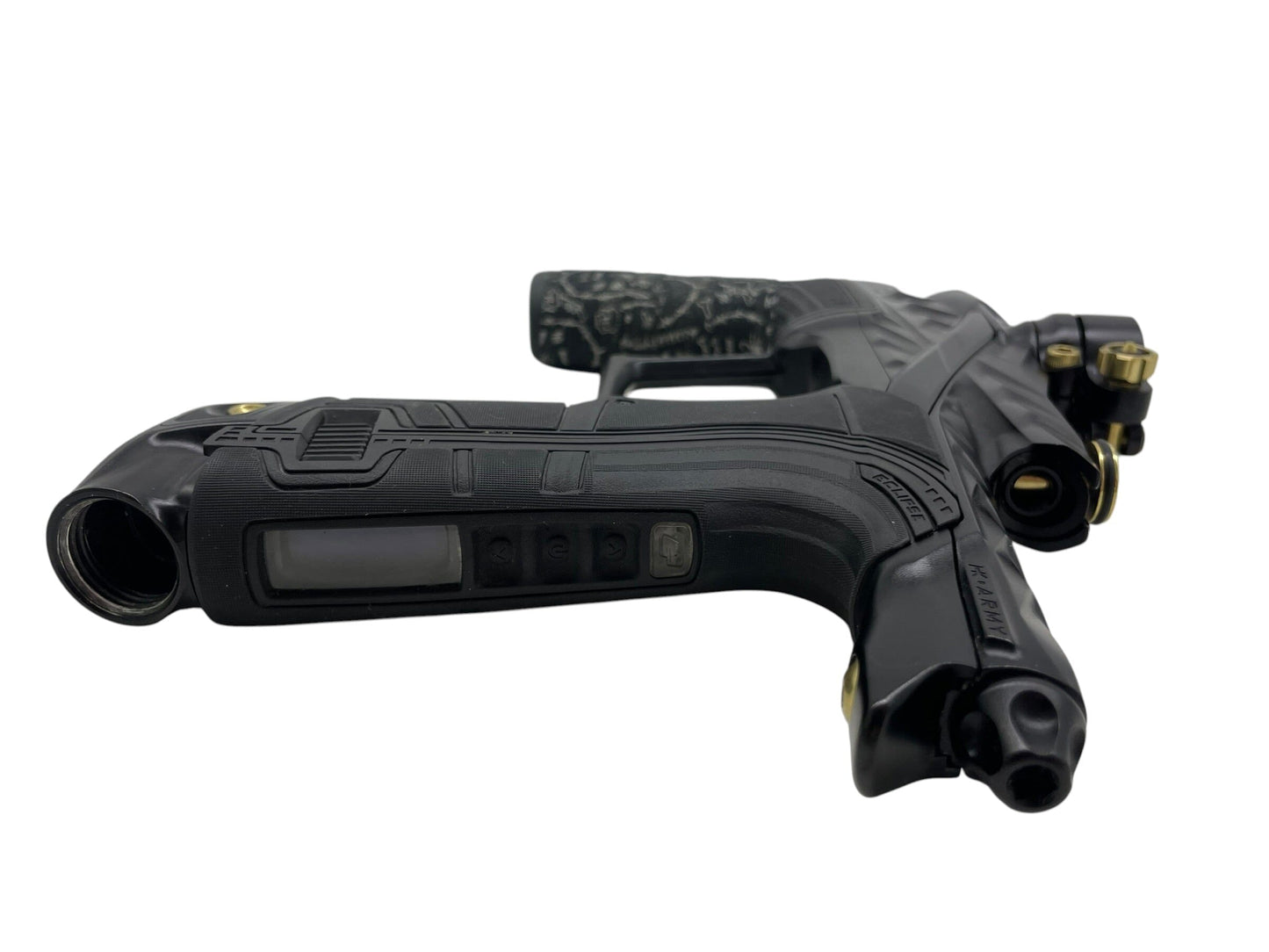 Used Planet Eclipse X HK ARMY Fossil LV2 Onyx (Midnight) Paintball Gun Paintball Gun from CPXBrosPaintball Buy/Sell/Trade Paintball Markers, New Paintball Guns, Paintball Hoppers, Paintball Masks, and Hormesis Headbands