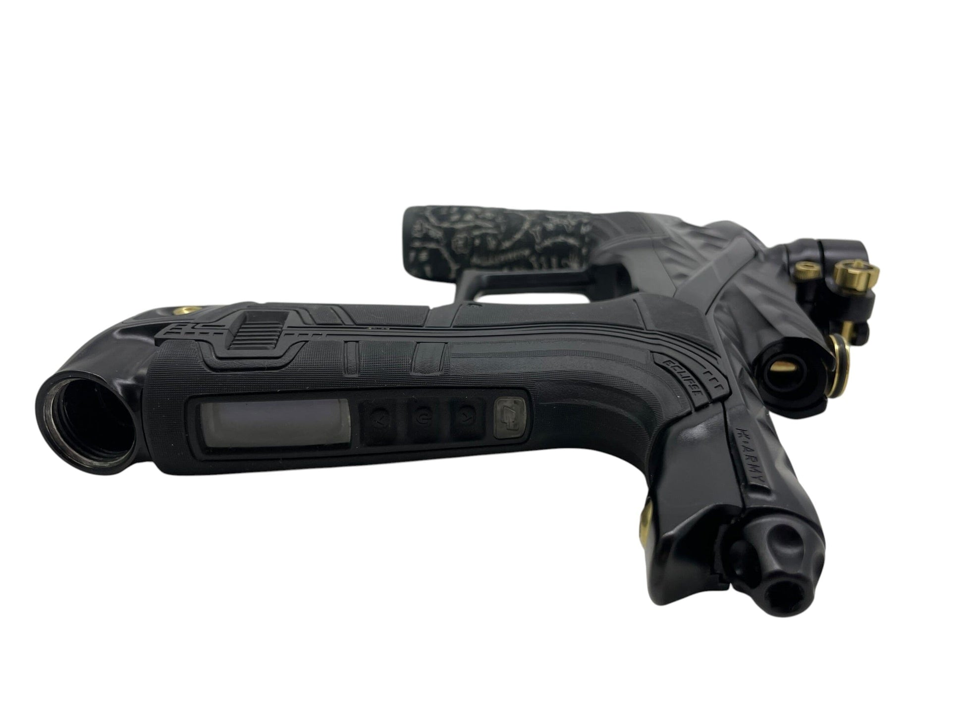 Used Planet Eclipse X HK ARMY Fossil LV2 Onyx (Midnight) Paintball Gun Paintball Gun from CPXBrosPaintball Buy/Sell/Trade Paintball Markers, New Paintball Guns, Paintball Hoppers, Paintball Masks, and Hormesis Headbands