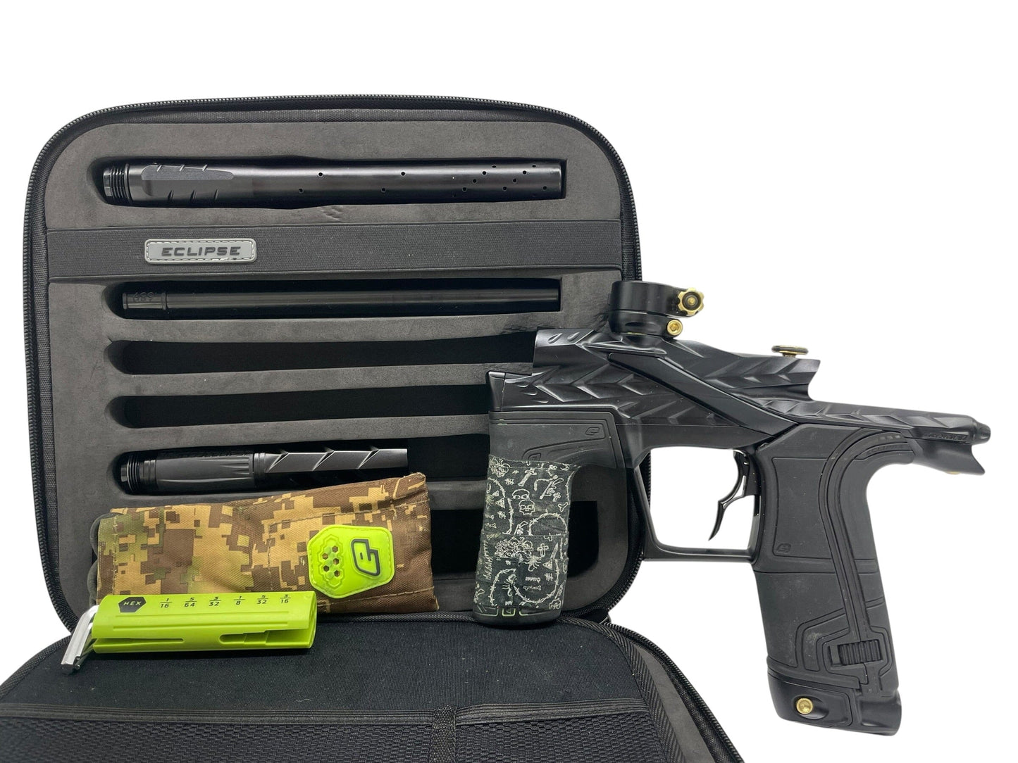 Used Planet Eclipse X HK ARMY Fossil LV2 Onyx (Midnight) Paintball Gun Paintball Gun from CPXBrosPaintball Buy/Sell/Trade Paintball Markers, New Paintball Guns, Paintball Hoppers, Paintball Masks, and Hormesis Headbands