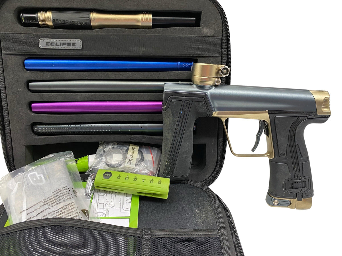 Used Planet Eclispe Cs3 pro Paintball Gun Grey/Sandstone Paintball Gun from CPXBrosPaintball Buy/Sell/Trade Paintball Markers, New Paintball Guns, Paintball Hoppers, Paintball Masks, and Hormesis Headbands