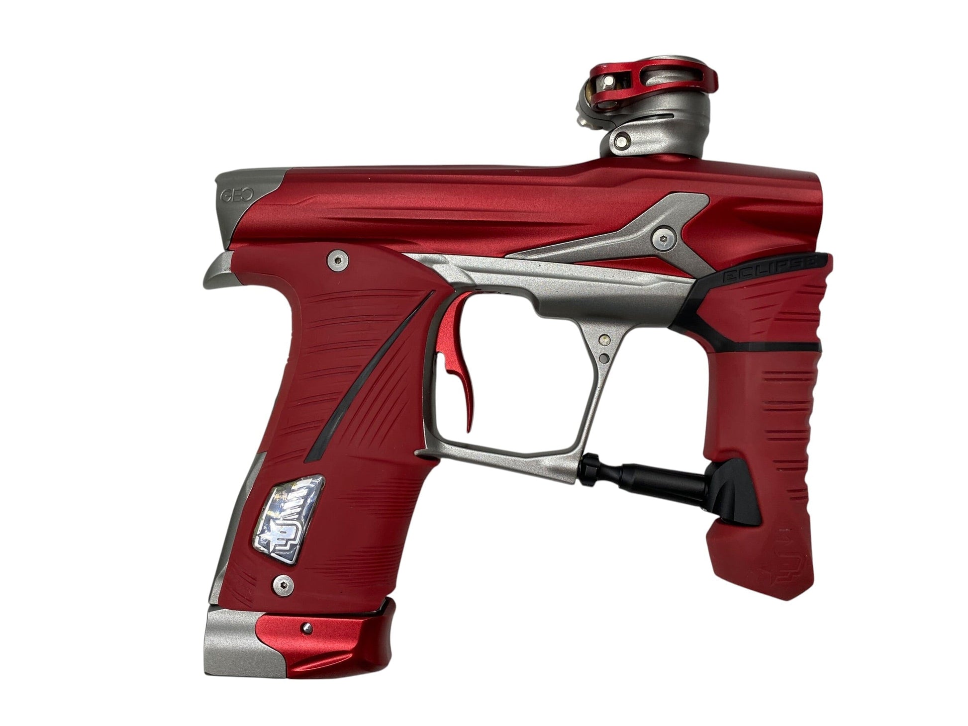 Used Planet Eclispe Geo 3.5 Paintball Gun Red/Gray Paintball Gun from CPXBrosPaintball Buy/Sell/Trade Paintball Markers, New Paintball Guns, Paintball Hoppers, Paintball Masks, and Hormesis Headbands