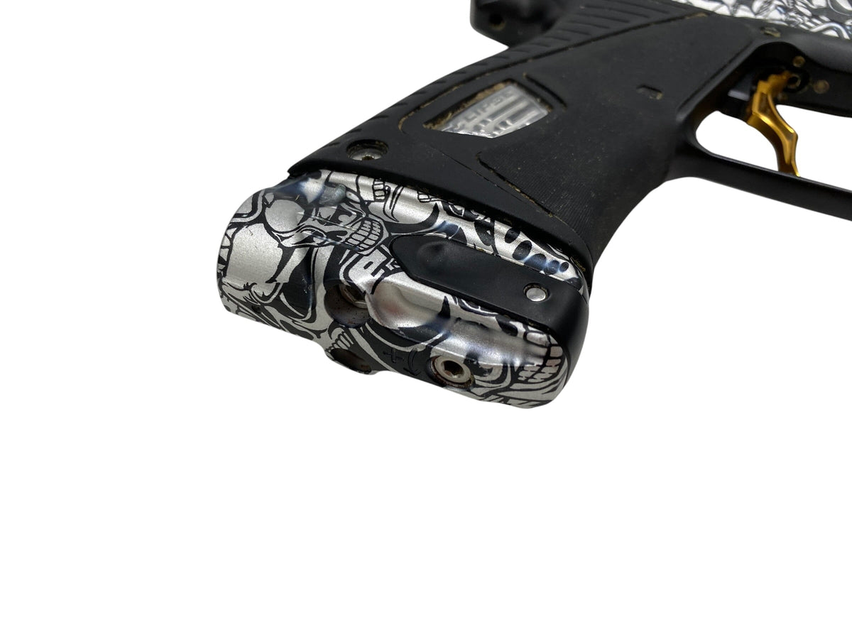 Used Planet Eclispe Gtek 180r Paintball Gun White Skulls Paintball Gun from CPXBrosPaintball Buy/Sell/Trade Paintball Markers, New Paintball Guns, Paintball Hoppers, Paintball Masks, and Hormesis Headbands